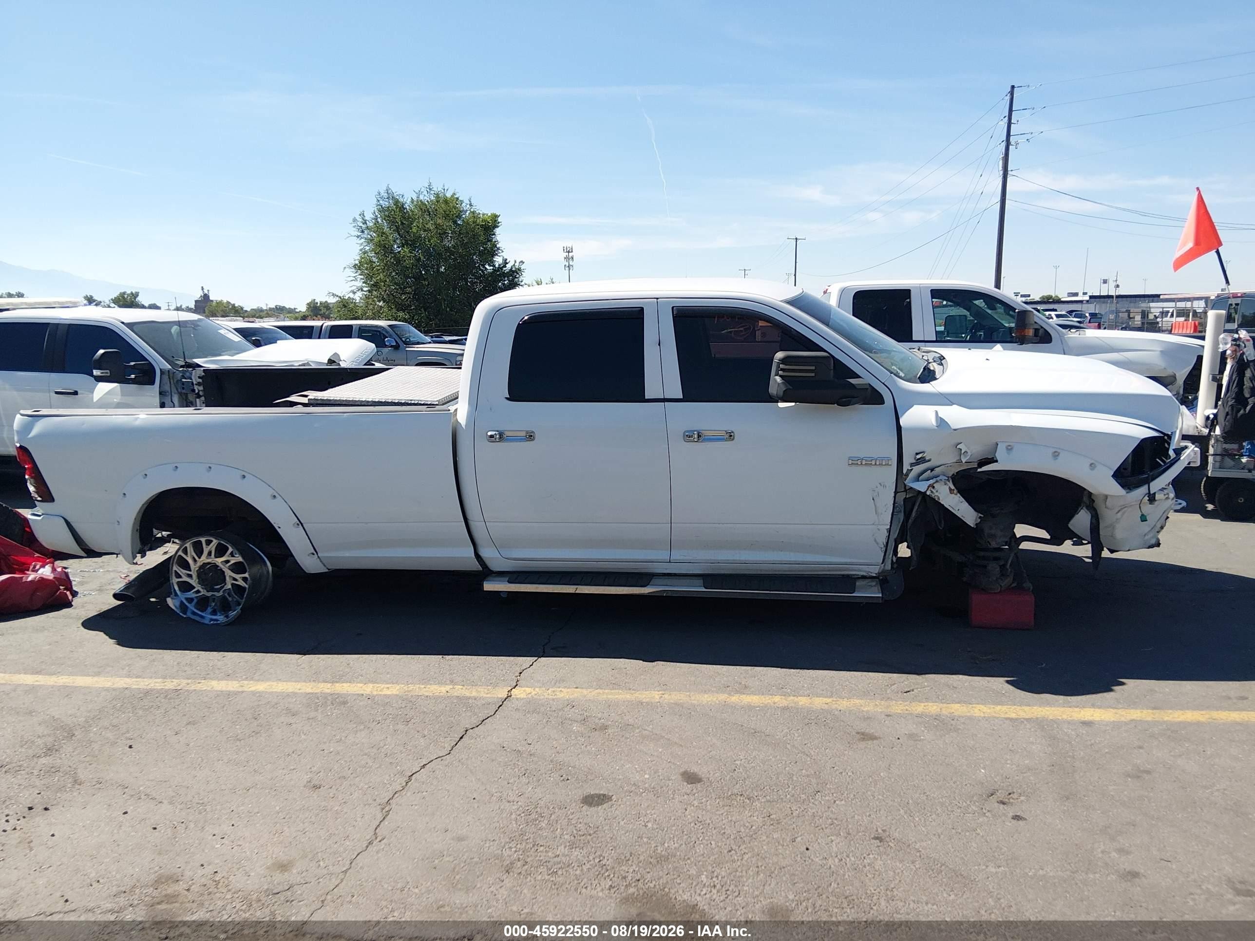 2012 Ram 2500 St White vin: 3C6TD4HL1CG315002
