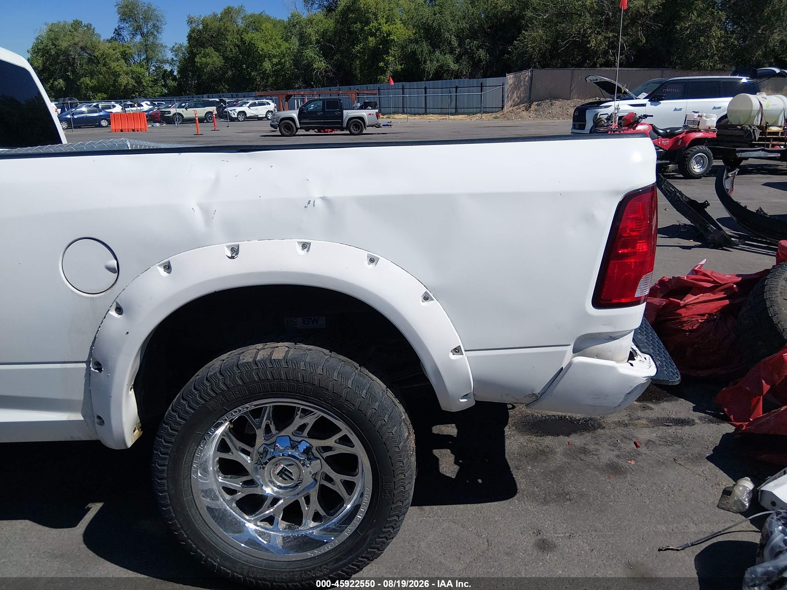 2012 Ram 2500 St White vin: 3C6TD4HL1CG315002