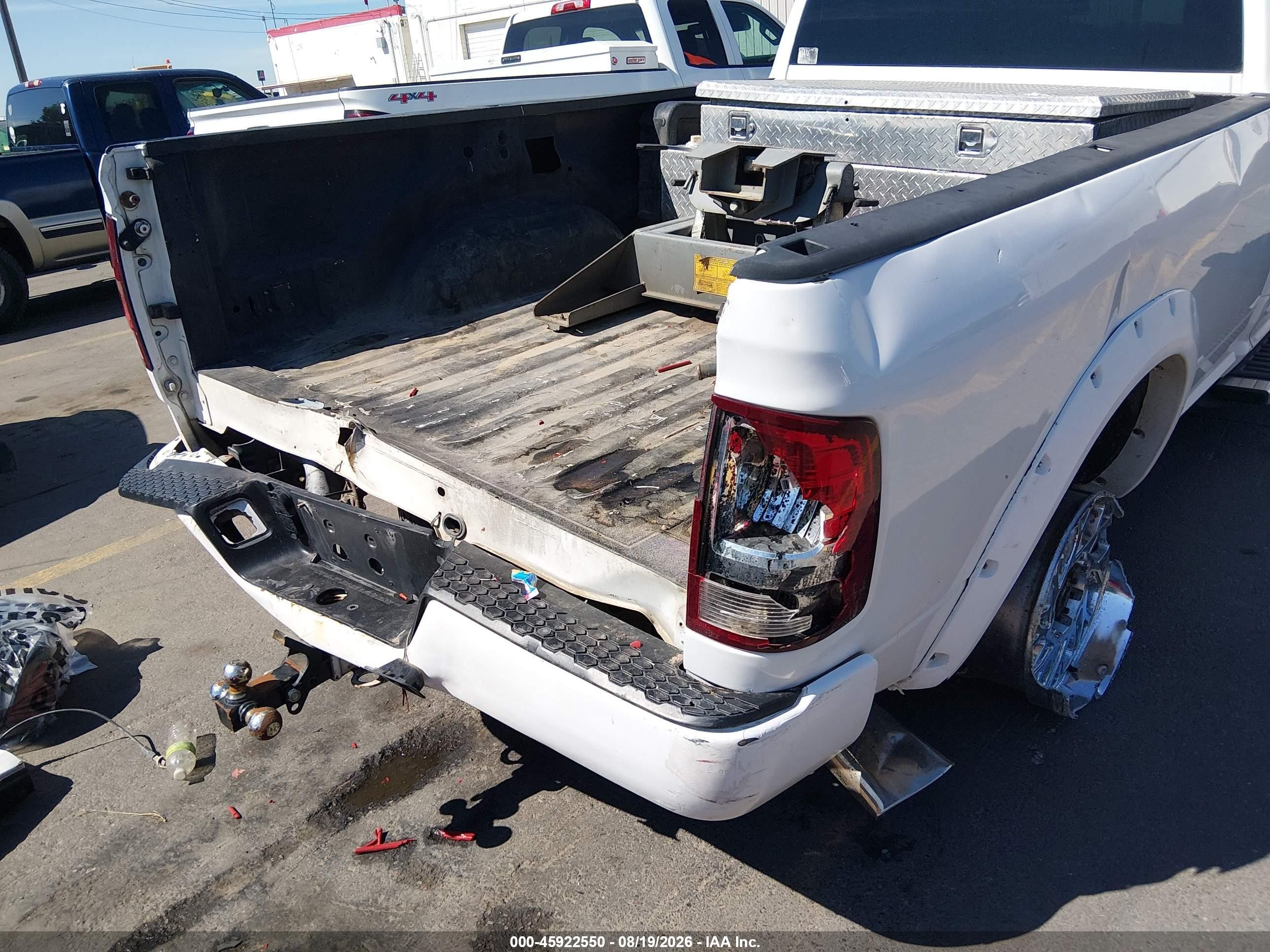 2012 Ram 2500 St White vin: 3C6TD4HL1CG315002