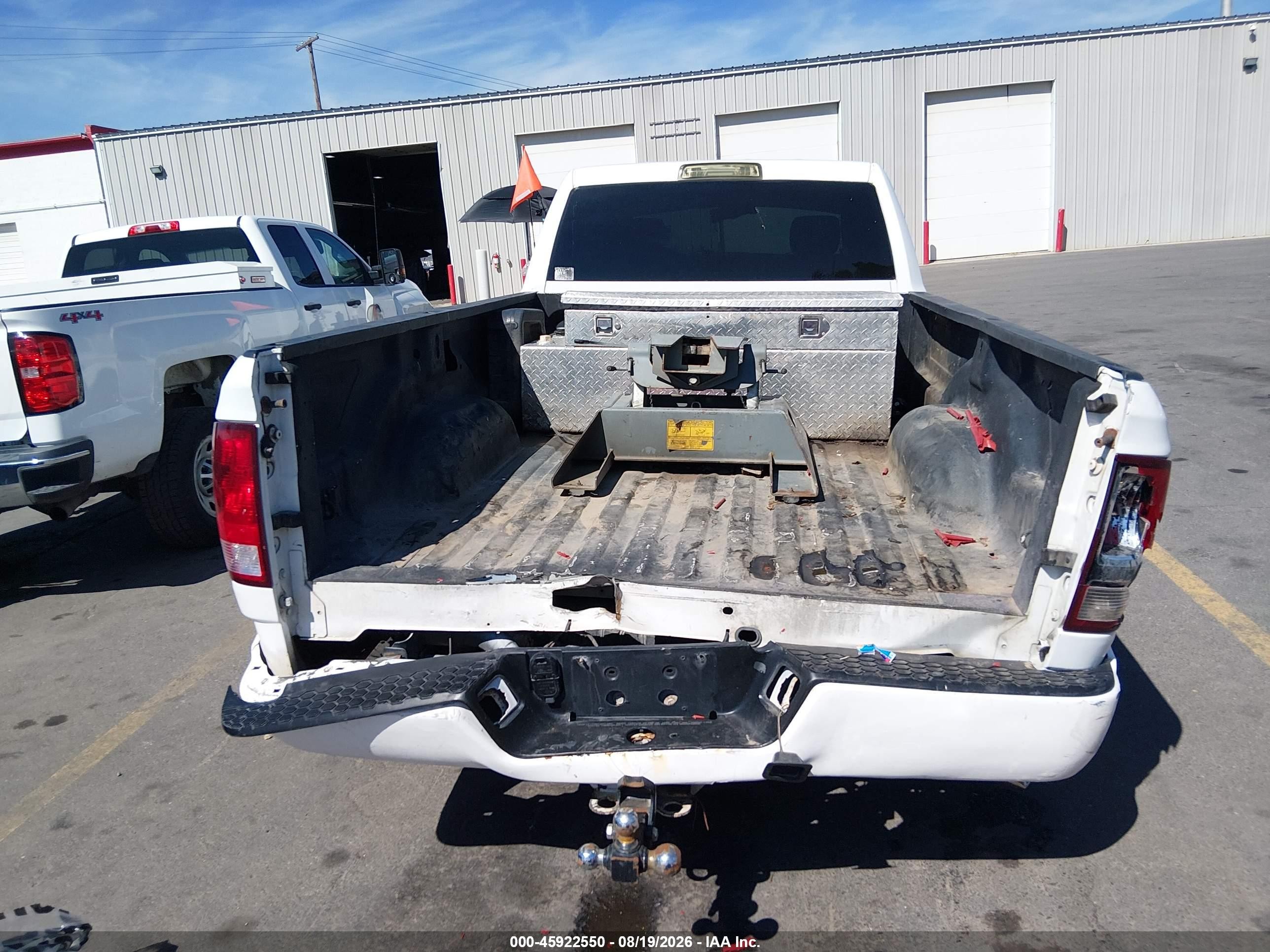 2012 Ram 2500 St White vin: 3C6TD4HL1CG315002