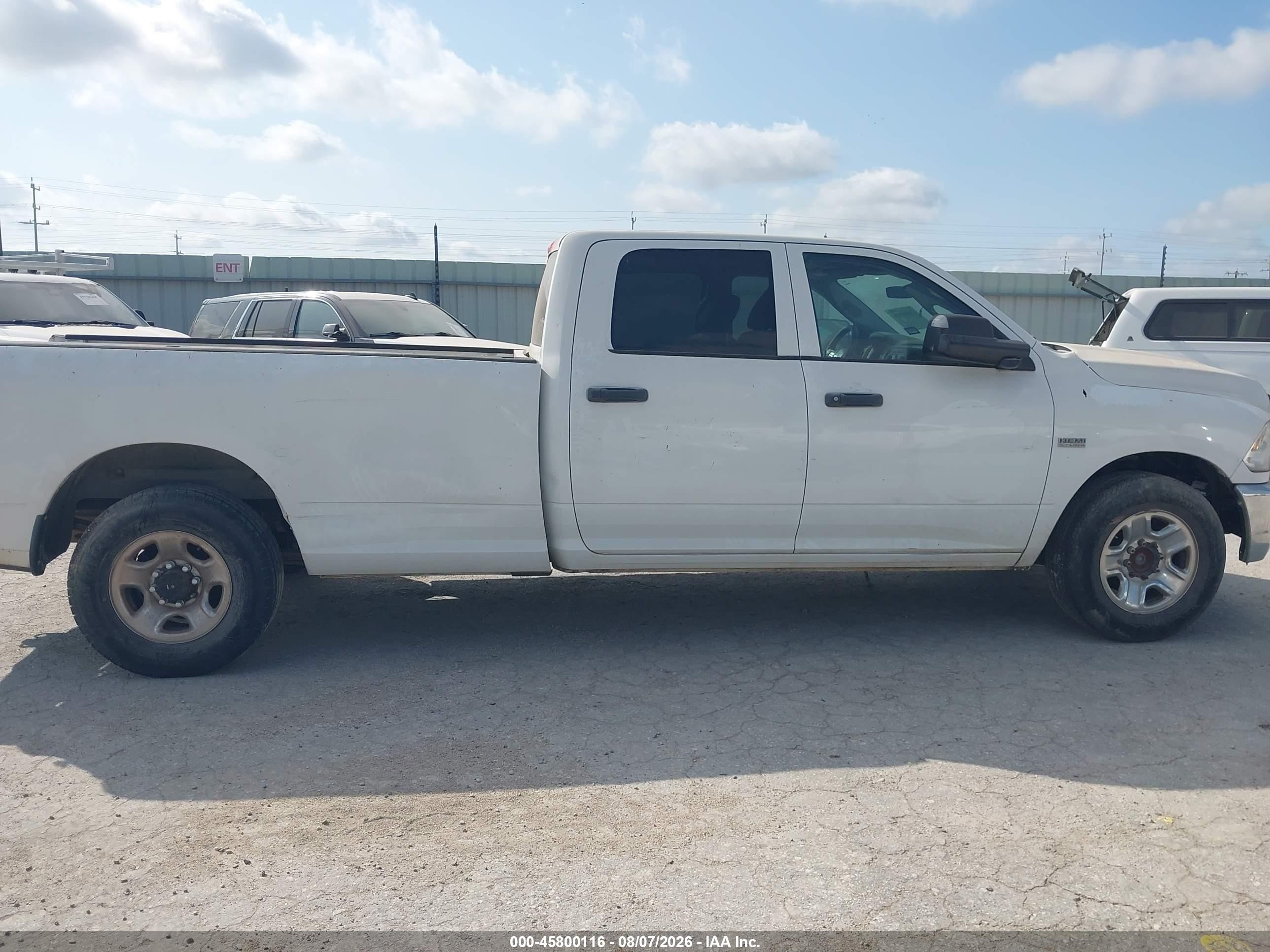 2012 Ram 2500 St White vin: 3C6TD4HT9CG292746