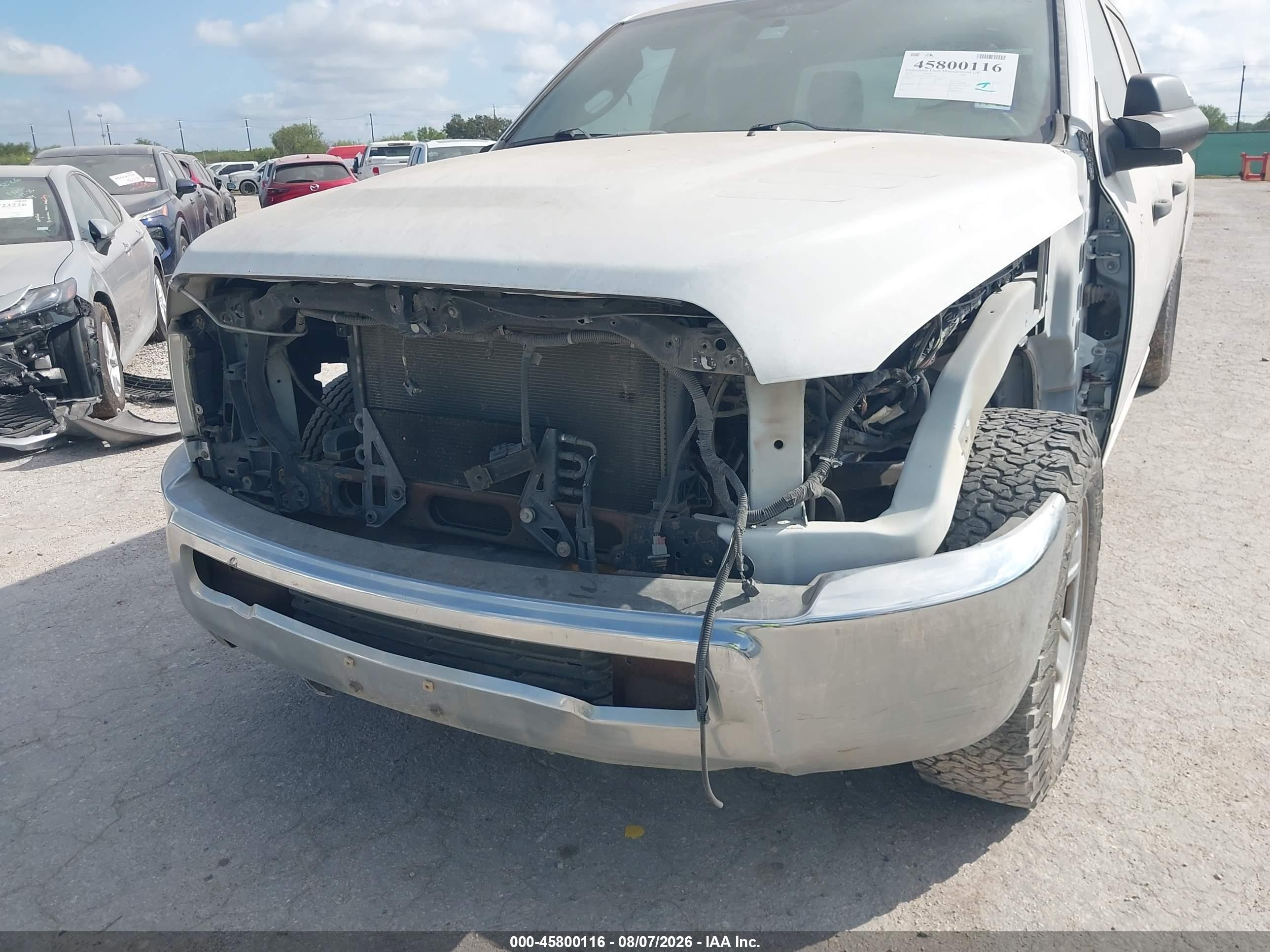 2012 Ram 2500 St White vin: 3C6TD4HT9CG292746