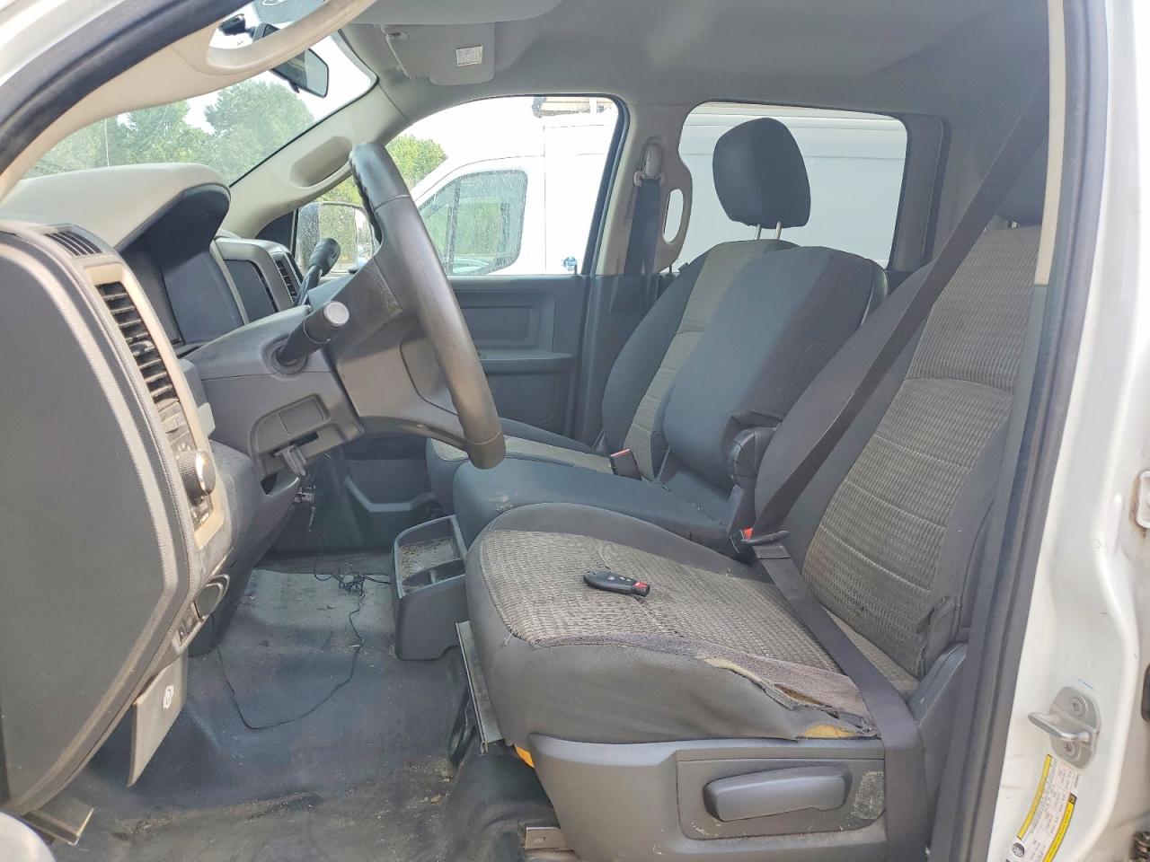 2012 Ram 2500 White vin: 3C6TD4HTXCG328959