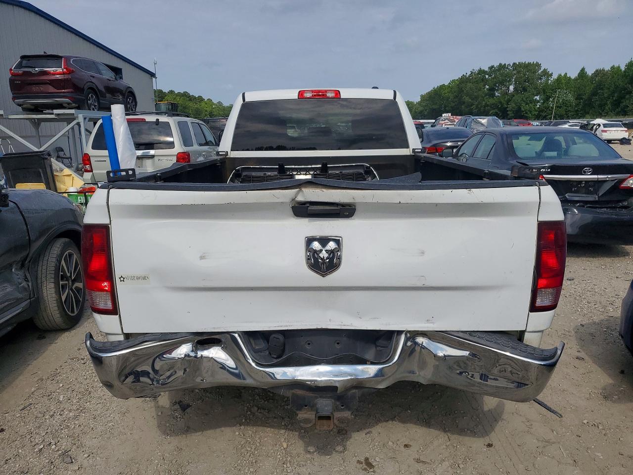 2012 Ram 2500 White vin: 3C6TD4HTXCG328959