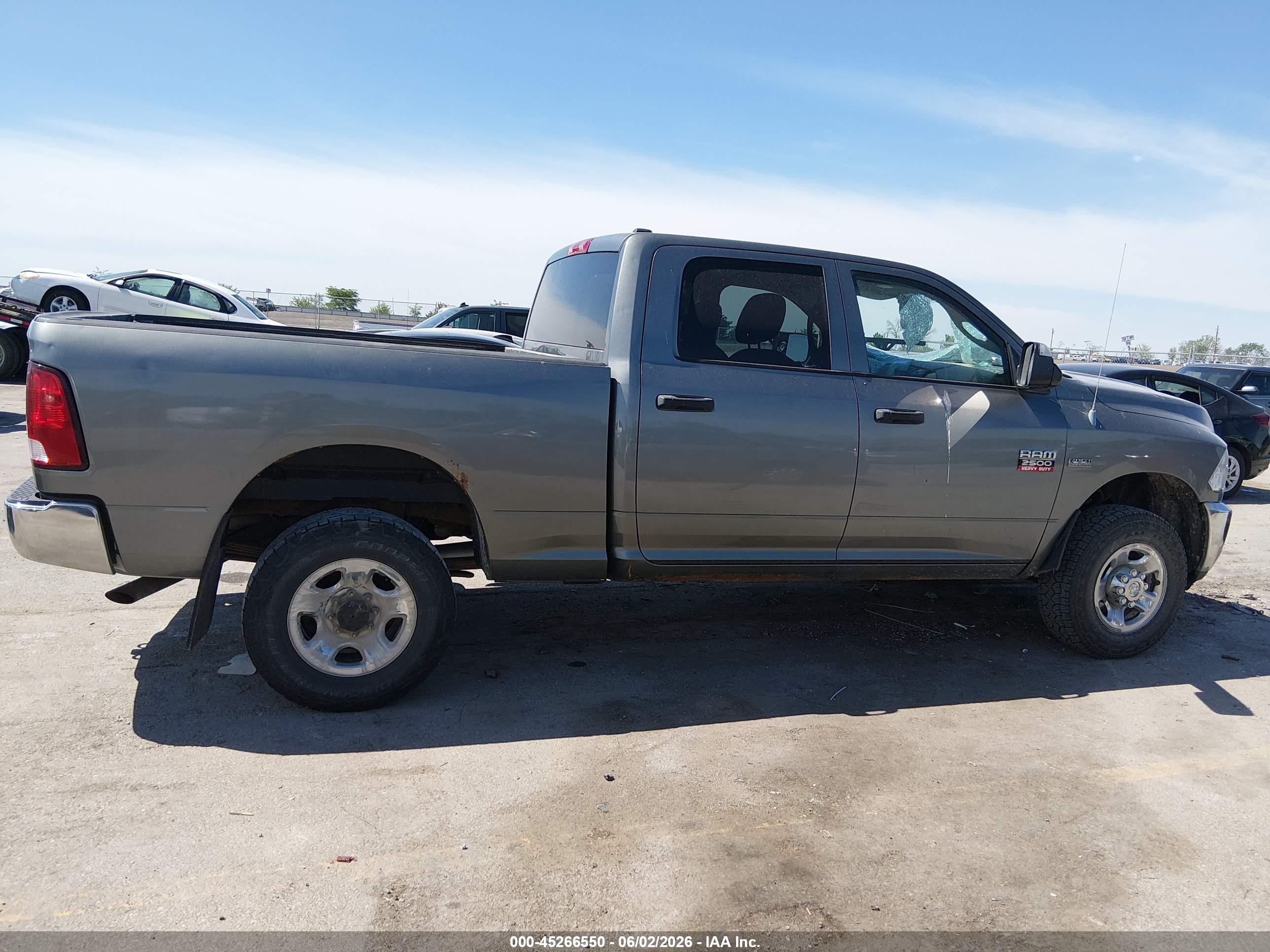 2012 Ram 2500 St Gray vin: 3C6TD5CT1CG287070