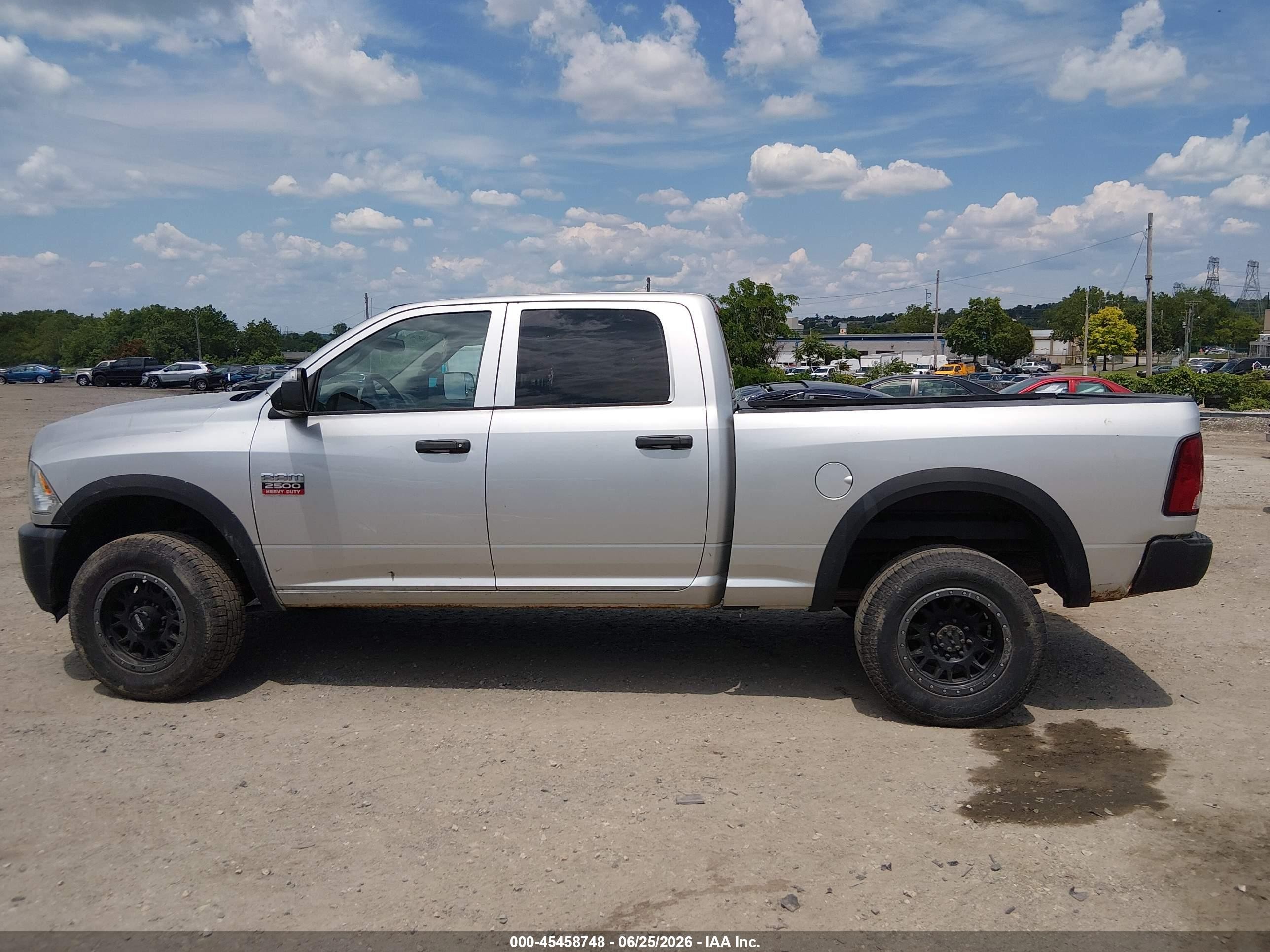 2012 Ram 2500 St Silver vin: 3C6TD5CT5CG291400