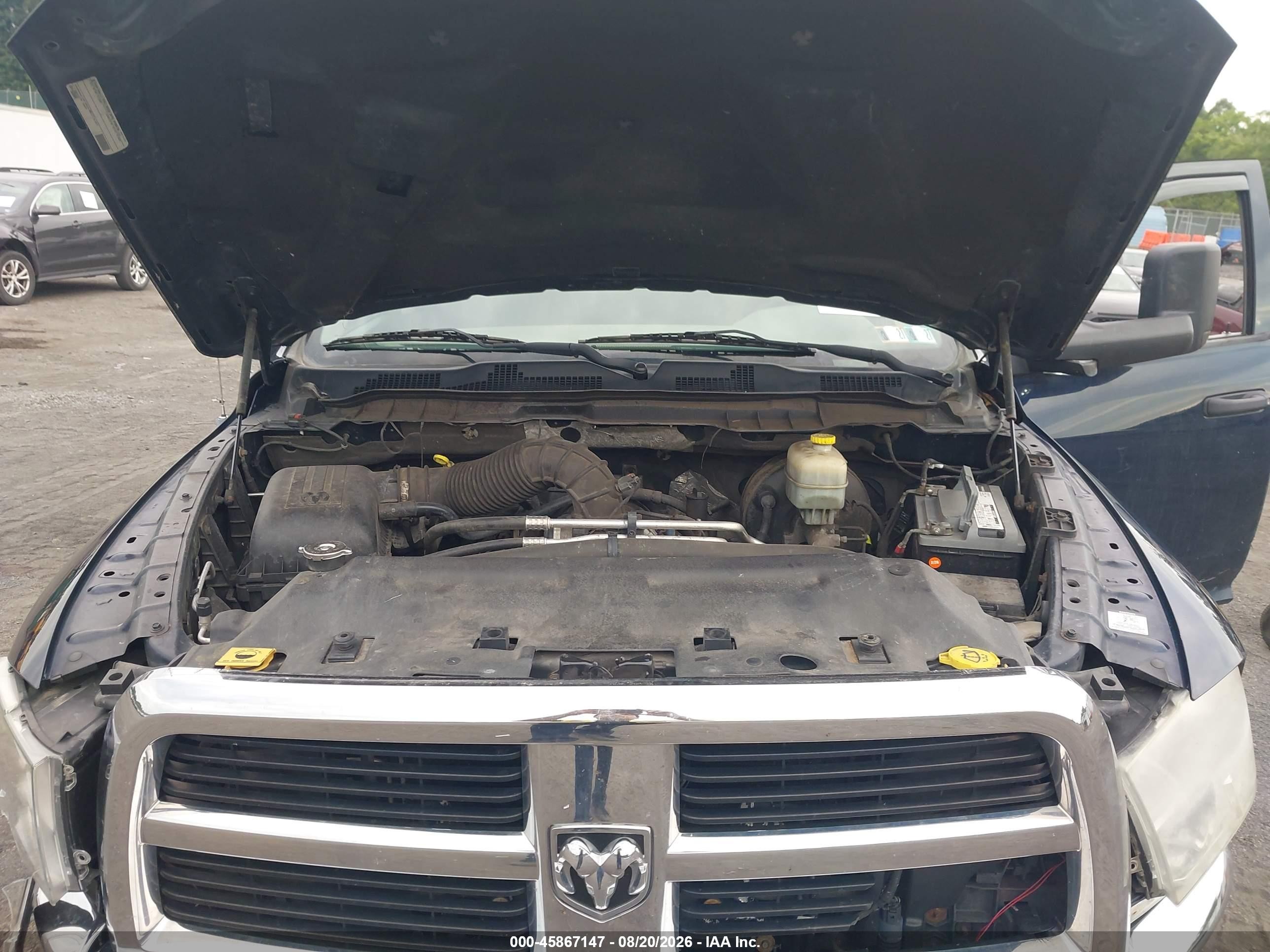 2012 Ram 2500 St Синий vin: 3C6TD5CT7CG238780