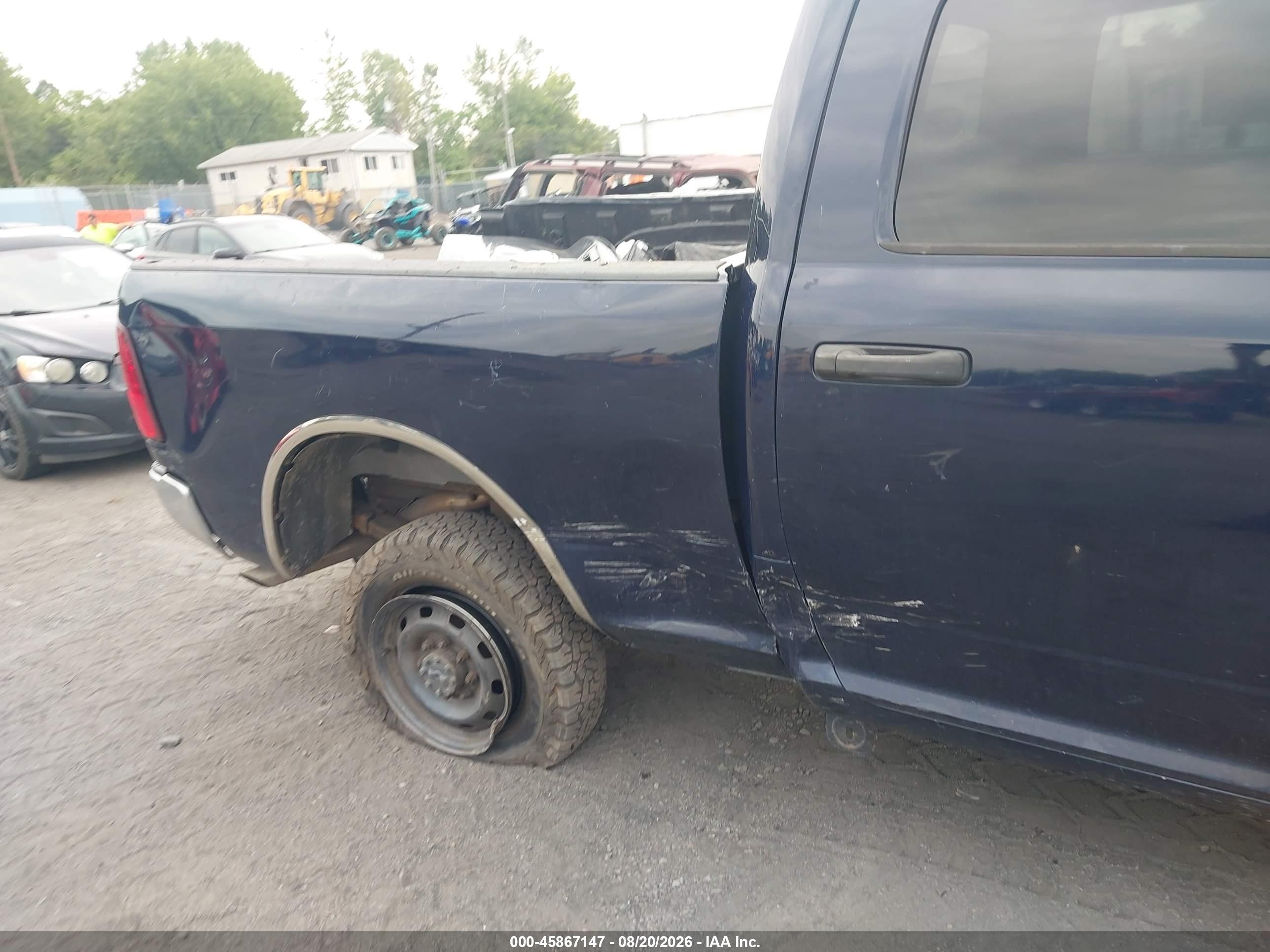 2012 Ram 2500 St Синий vin: 3C6TD5CT7CG238780