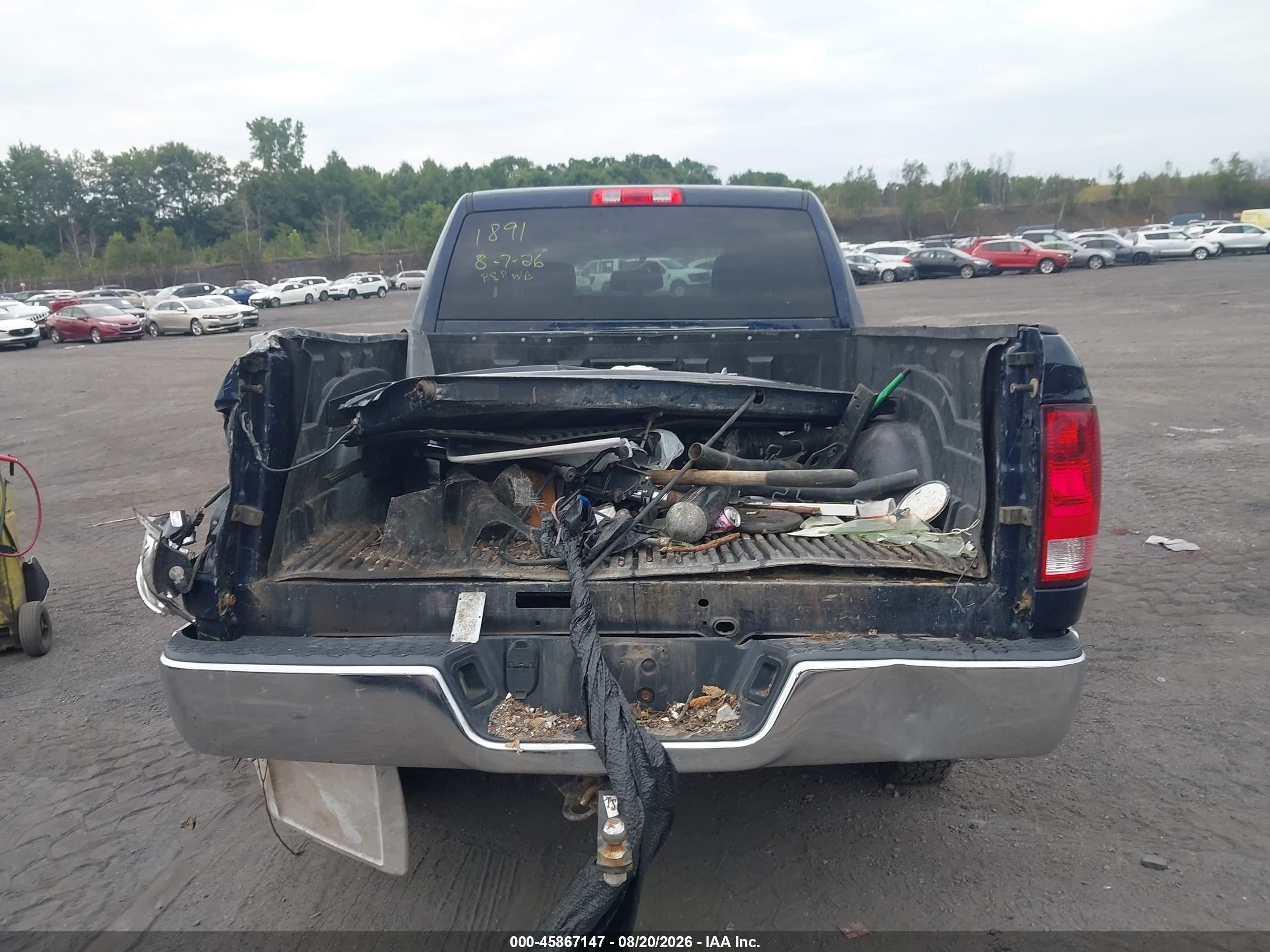 2012 Ram 2500 St Синий vin: 3C6TD5CT7CG238780