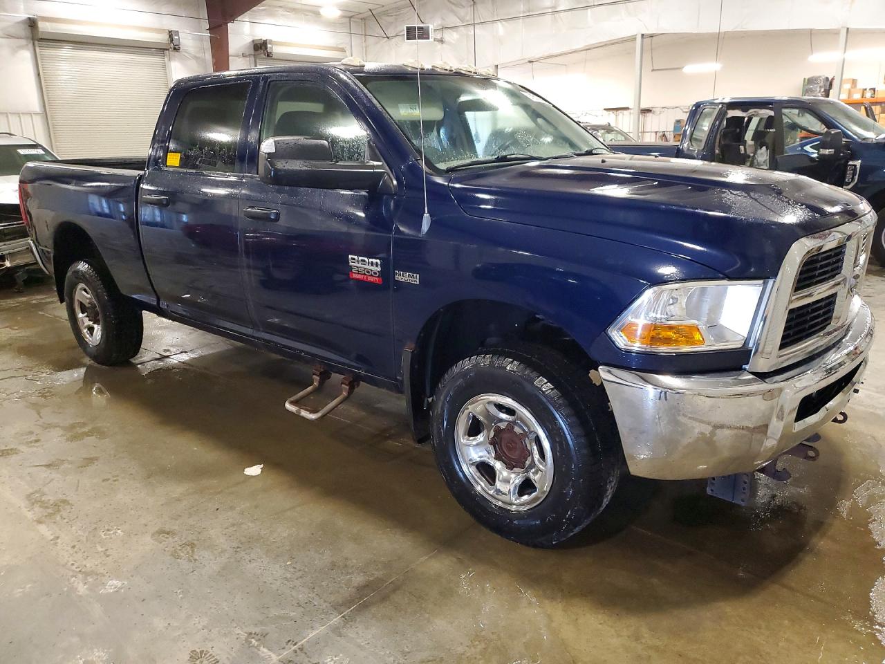 2012 Dodge 2500 Ram Blue vin: 3C6TD5CTXCG187372