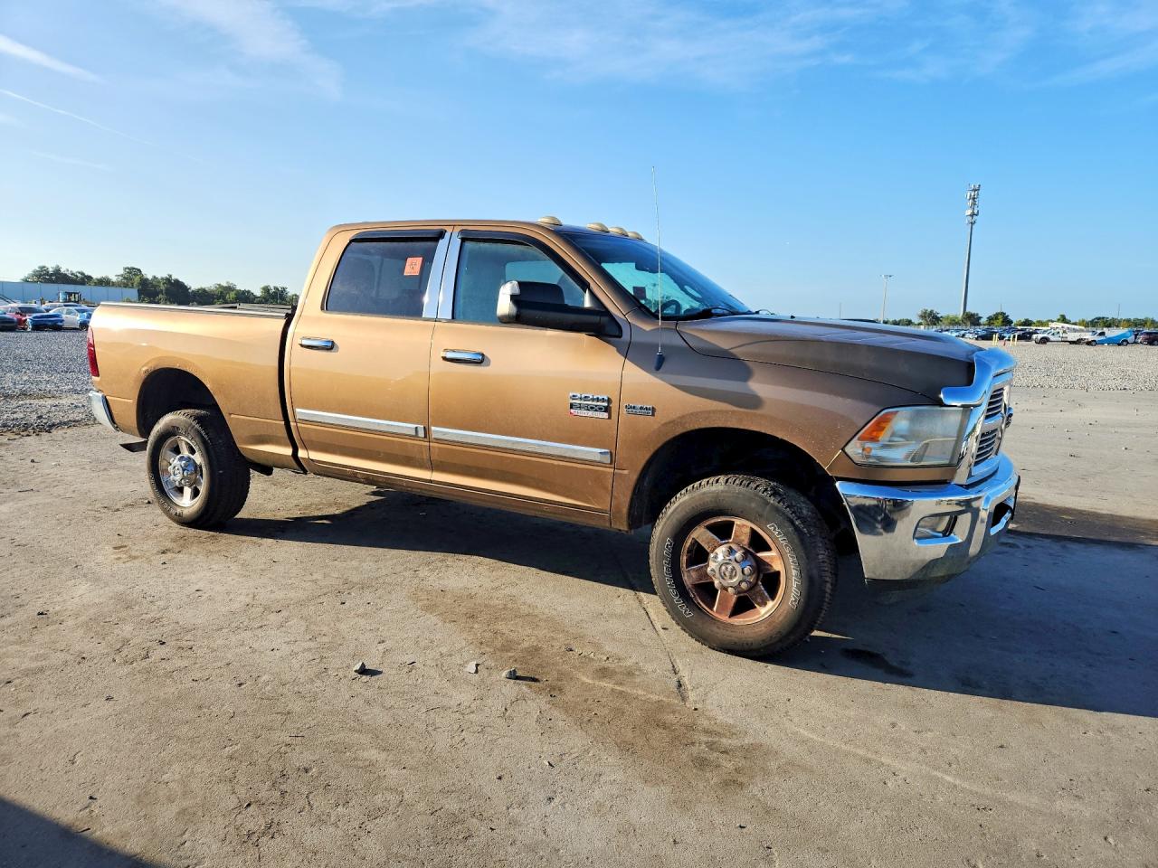 2012 Dodge Ram 2500 Slt Brown vin: 3C6TD5DT7CG154232