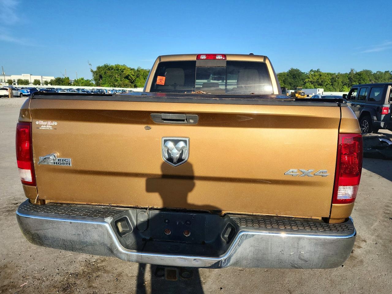 2012 Dodge Ram 2500 Slt Brown vin: 3C6TD5DT7CG154232