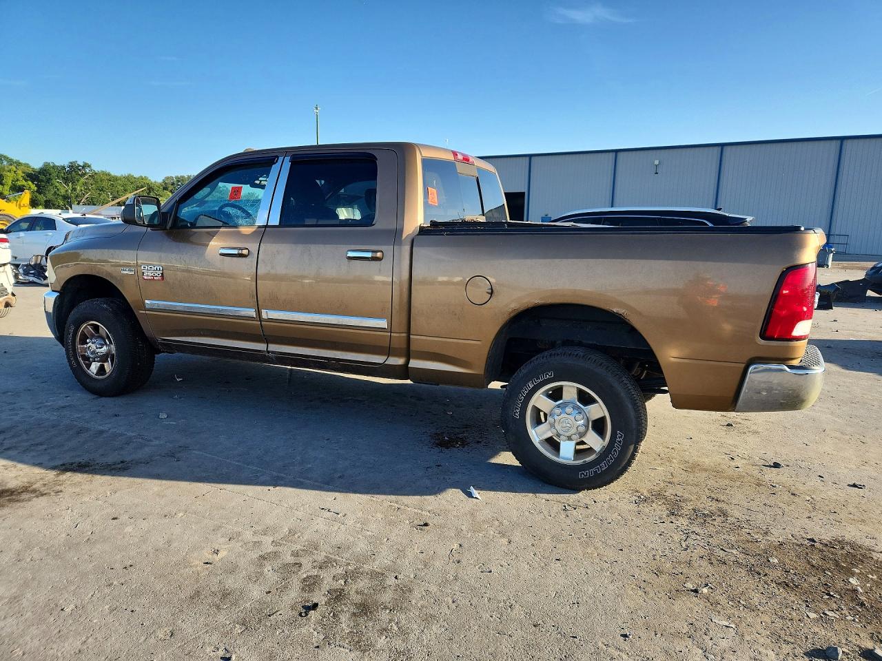 2012 Dodge Ram 2500 Slt Brown vin: 3C6TD5DT7CG154232