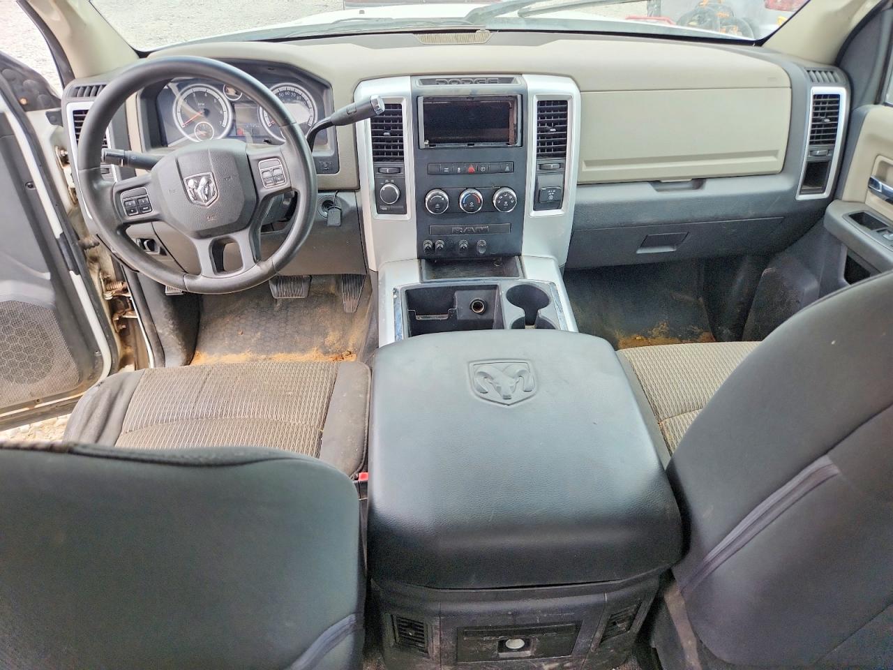 2012 Dodge Ram 2500 Slt White vin: 3C6TD5DTXCG262618