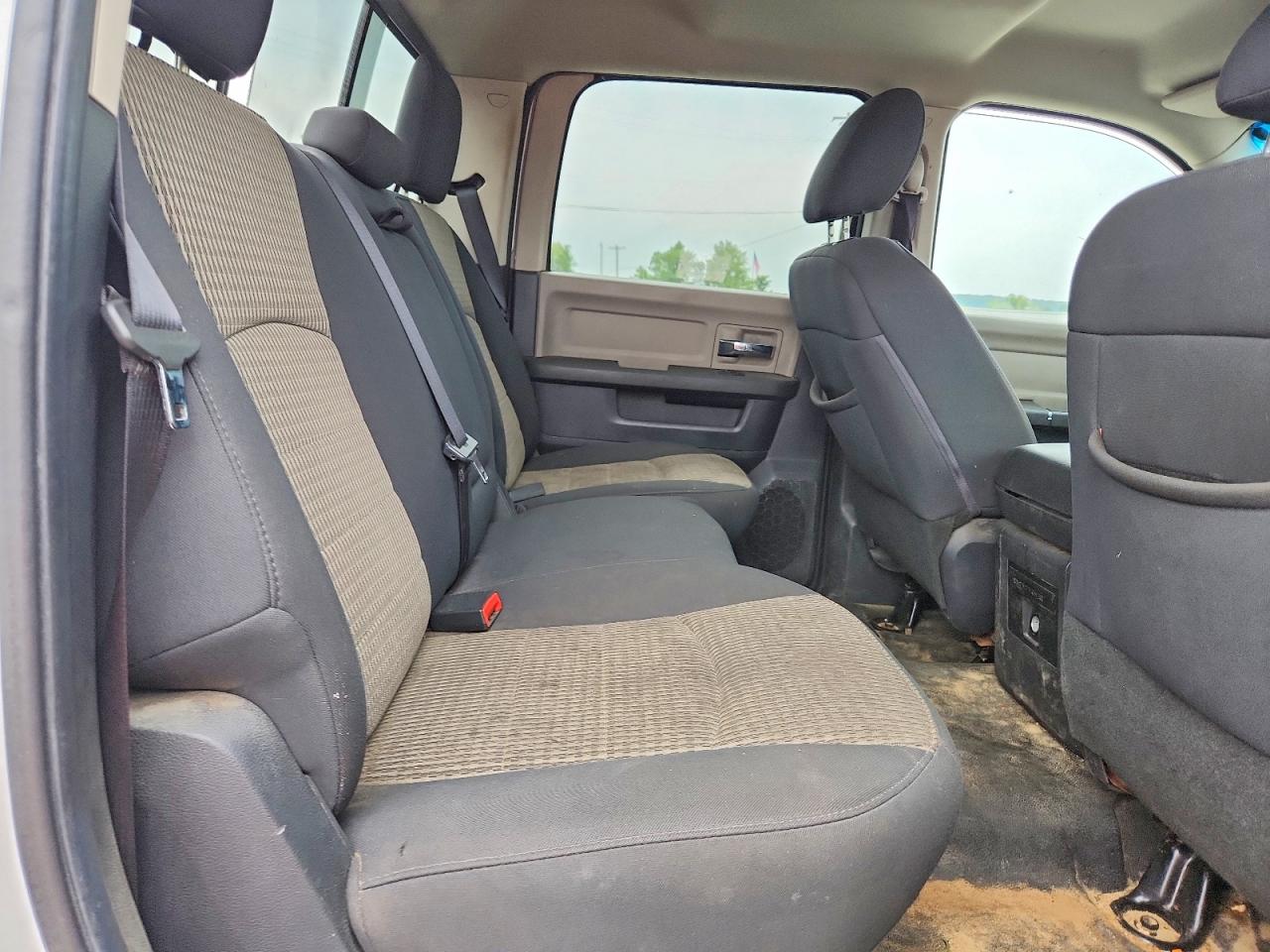 2012 Dodge Ram 2500 Slt White vin: 3C6TD5DTXCG262618