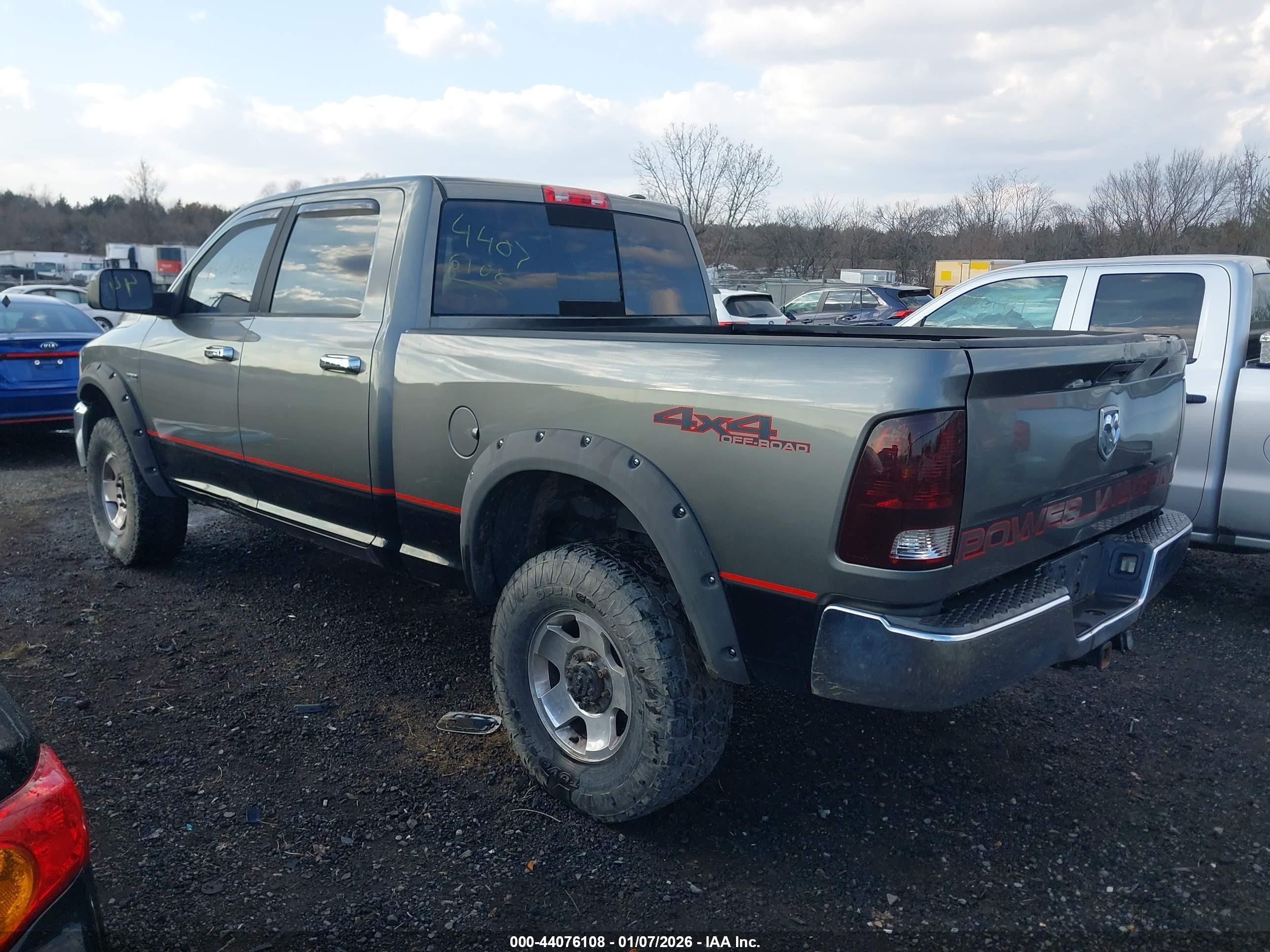 2012 Ram 2500 Power Wagon Gray vin: 3C6TD5ET1CG112900