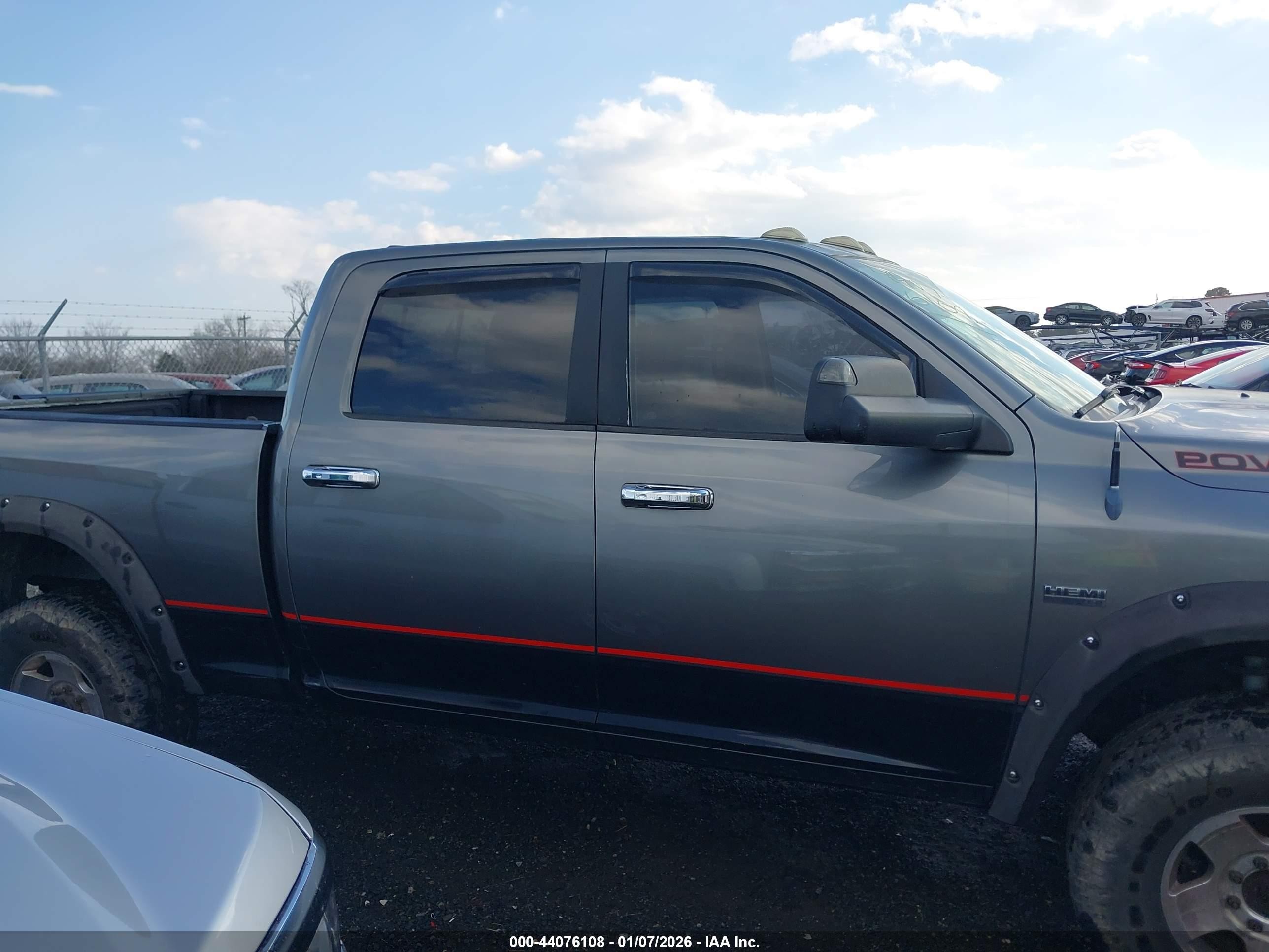 2012 Ram 2500 Power Wagon Gray vin: 3C6TD5ET1CG112900