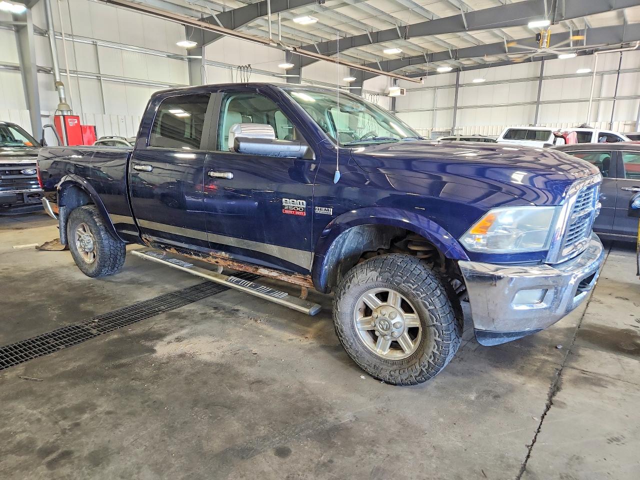 2012 Dodge Ram 2500 Laramie Blue vin: 3C6TD5FT9CG145285