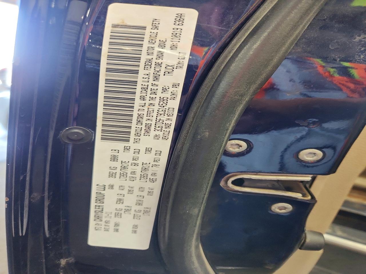2012 Dodge Ram 2500 Laramie Blue vin: 3C6TD5FT9CG145285
