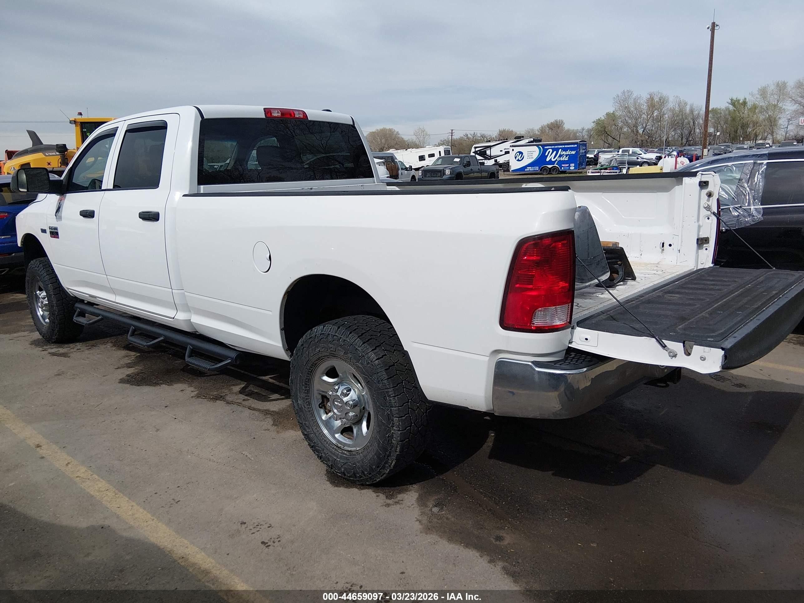 2012 Ram 2500 St White vin: 3C6TD5HT3CG154352