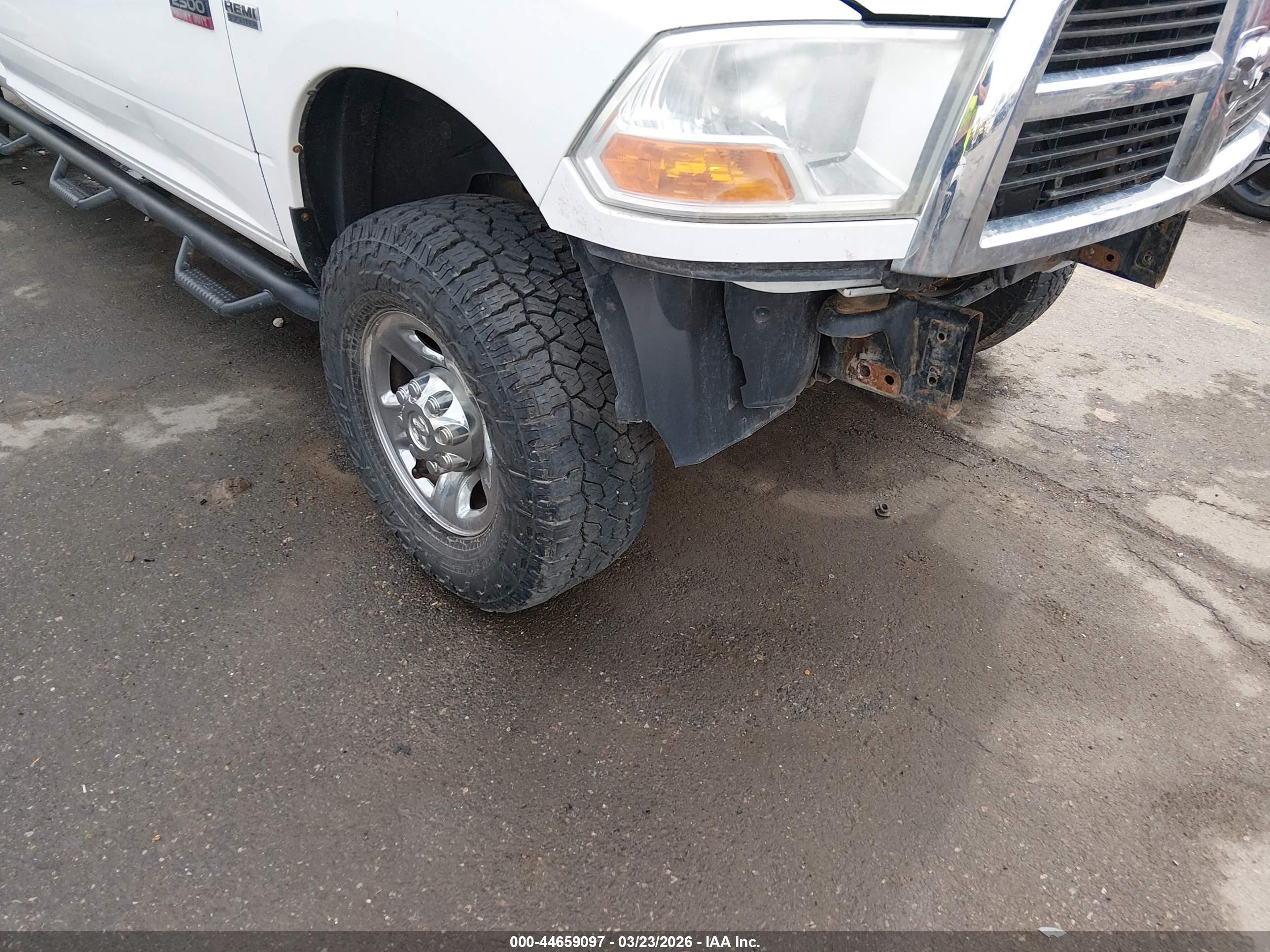 2012 Ram 2500 St White vin: 3C6TD5HT3CG154352