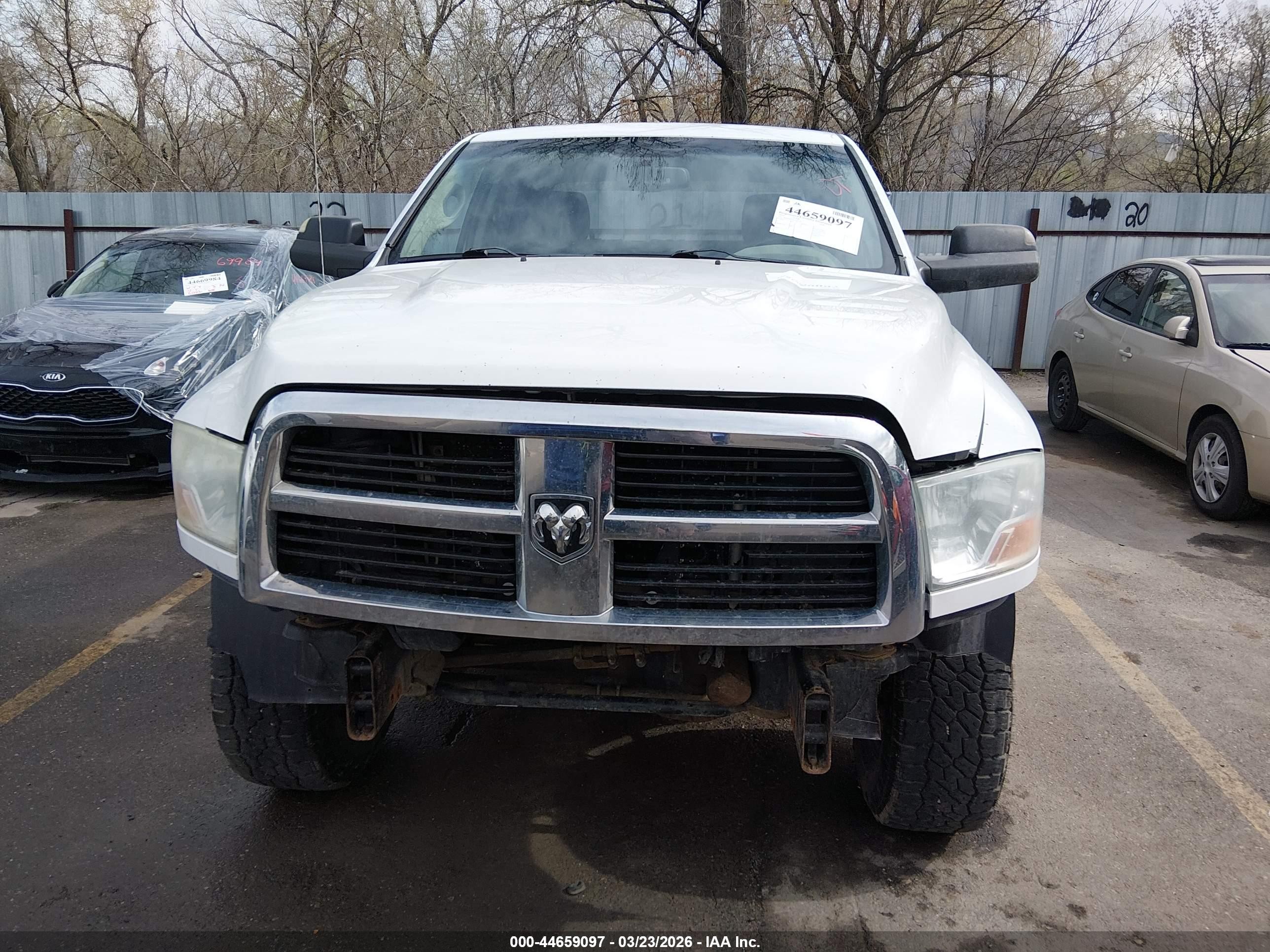 2012 Ram 2500 St White vin: 3C6TD5HT3CG154352