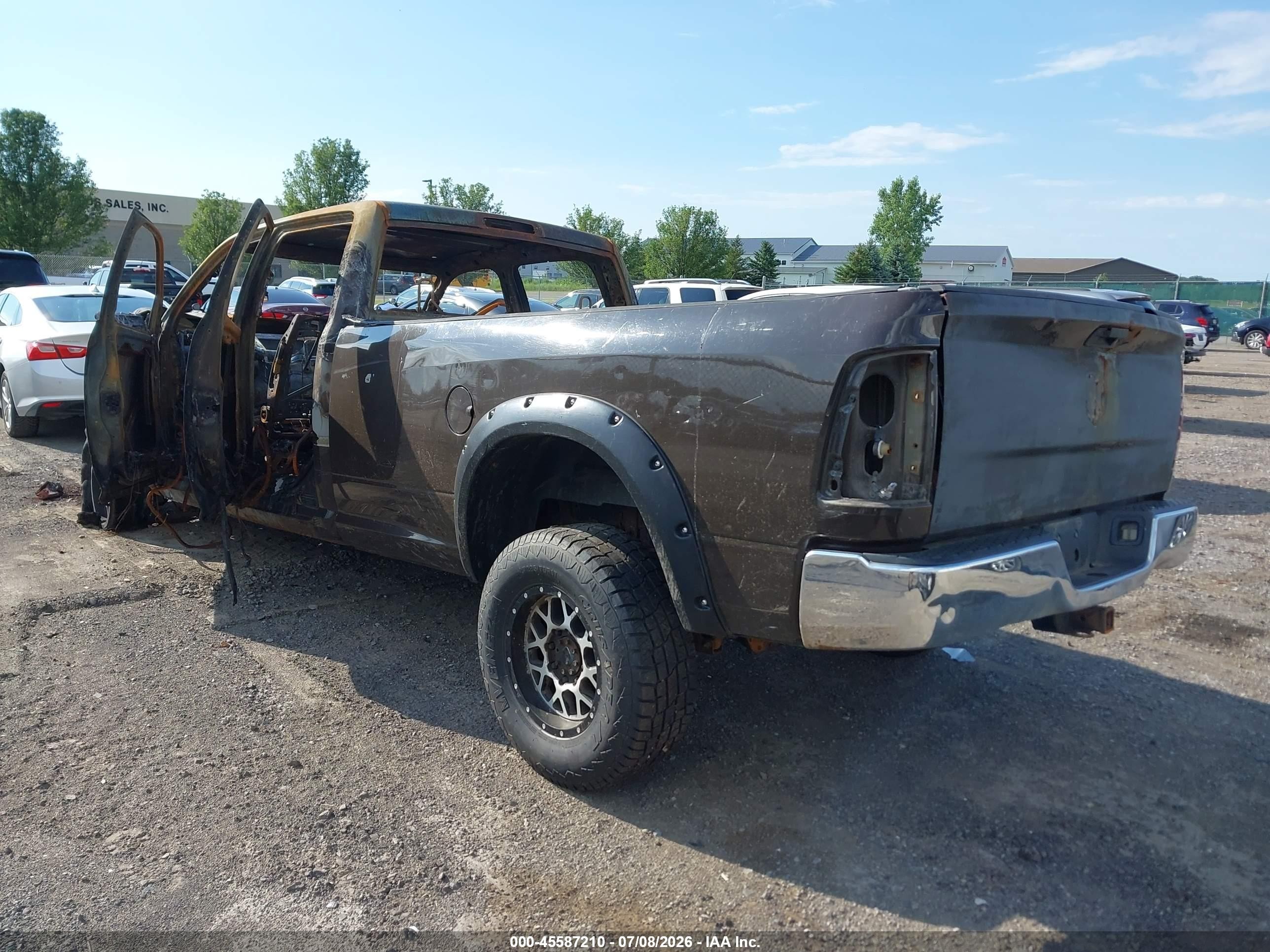 2012 Ram 2500 St Dark Brown vin: 3C6TD5HT9CG187419