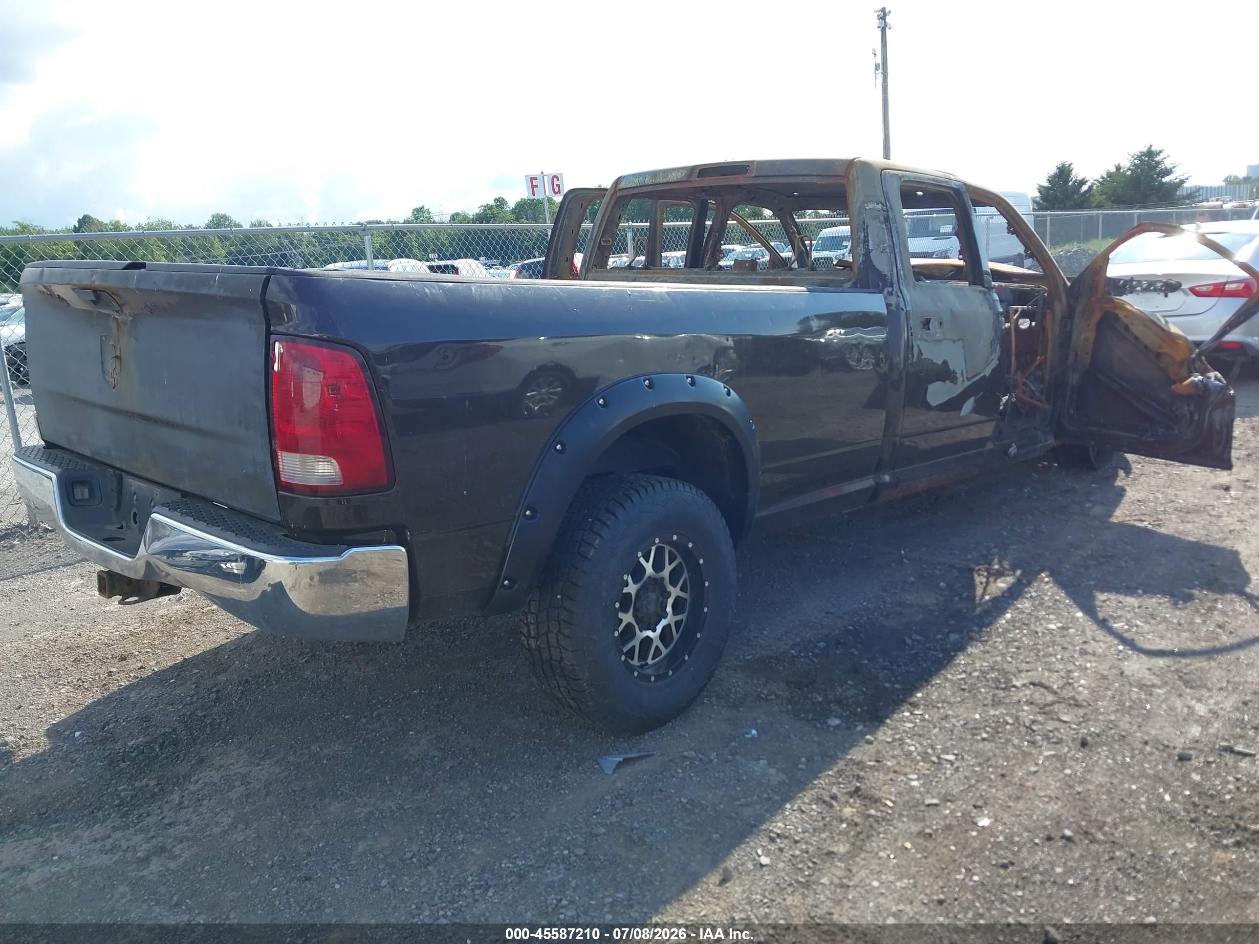 2012 Ram 2500 St Dark Brown vin: 3C6TD5HT9CG187419