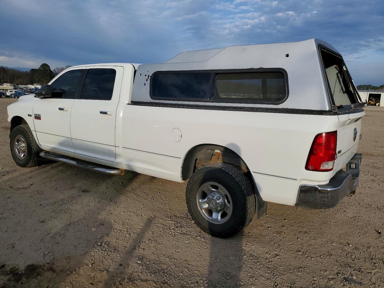 2012 Dodge Ram 2500 Slt White vin: 3C6TD5JT8CG114455
