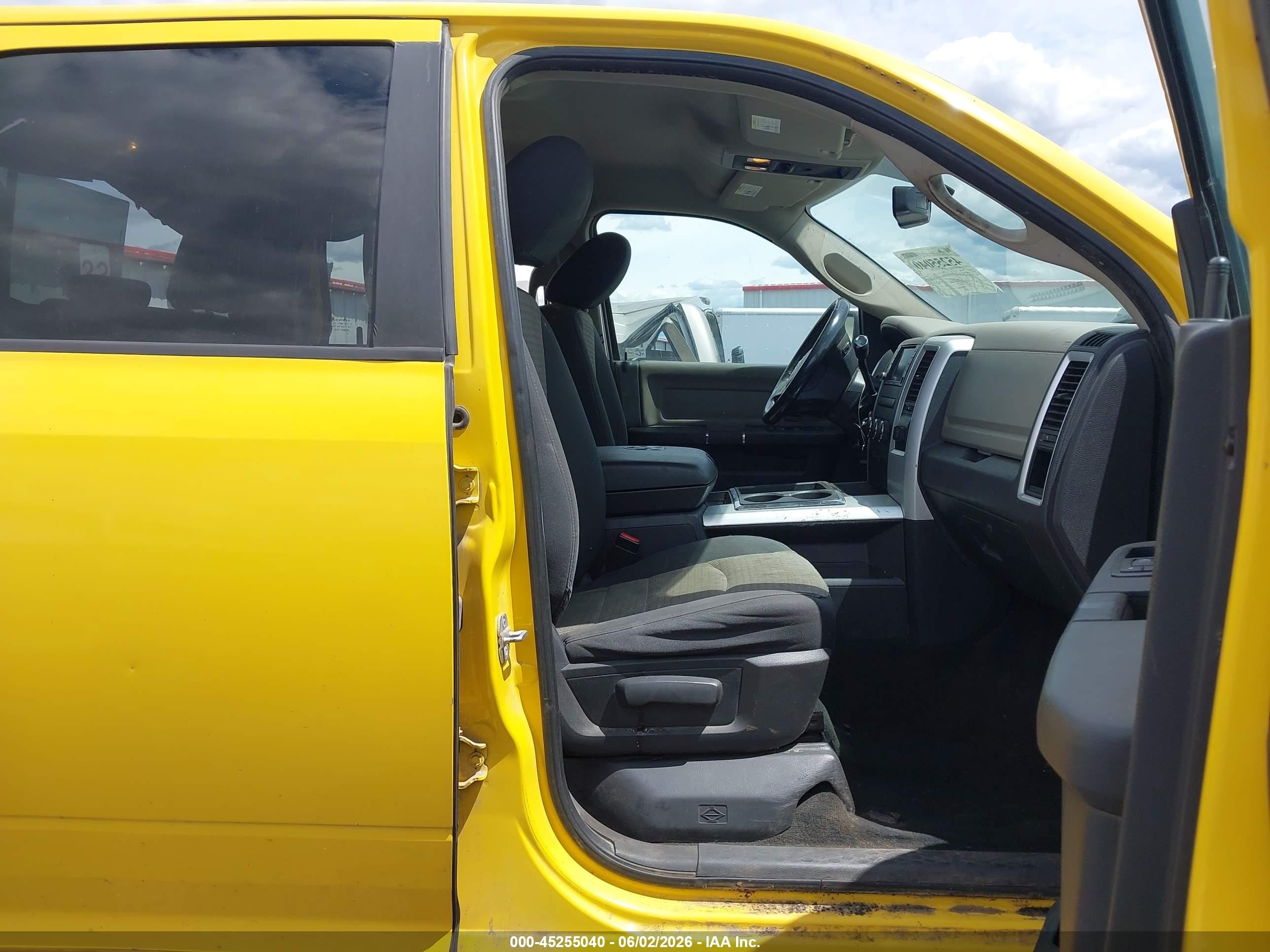 2012 Ram 2500 Slt Yellow vin: 3C6TD5JTXCG299771