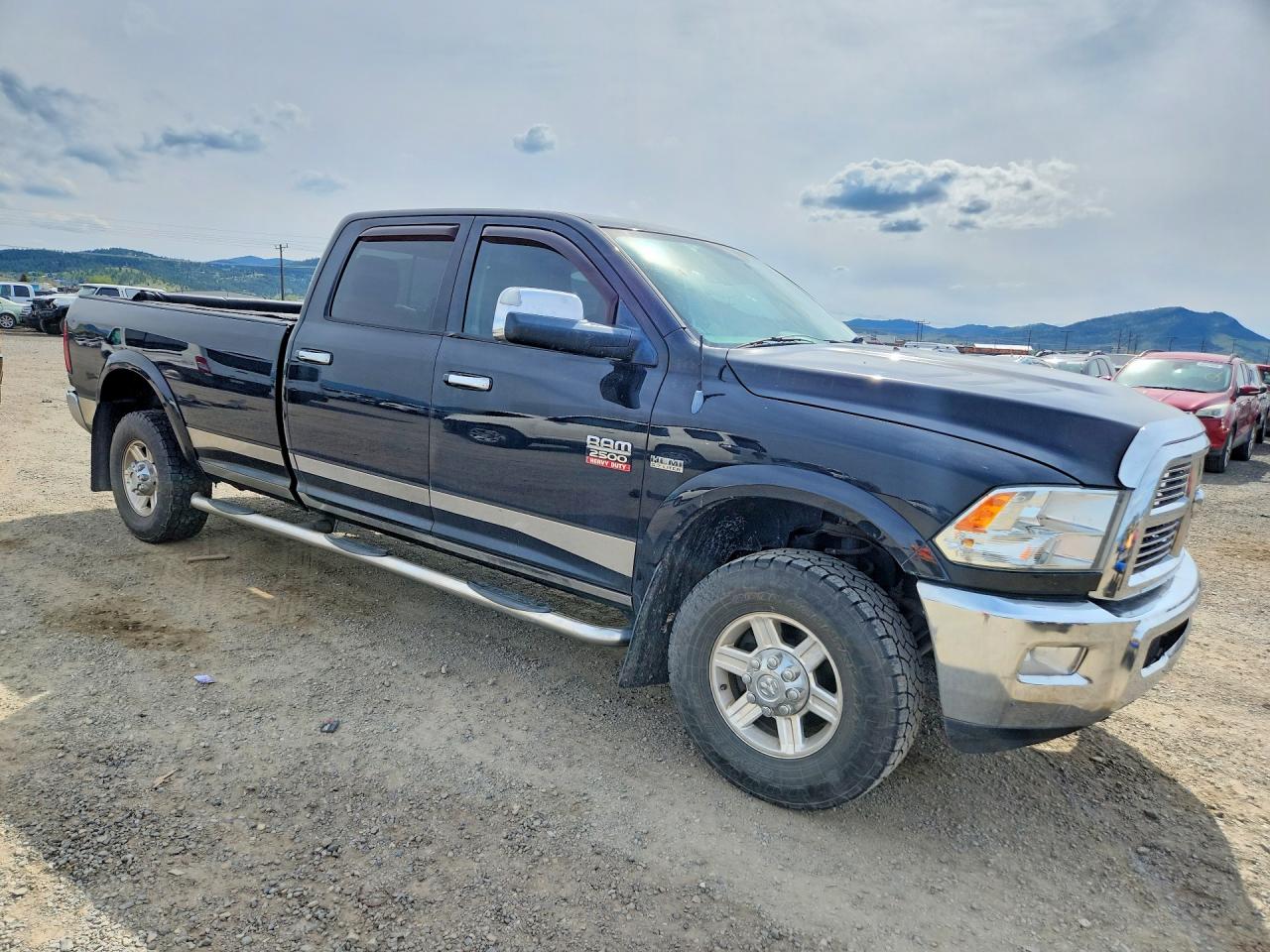 2012 Dodge Ram 2500 Laramie Black vin: 3C6TD5KT4CG336263