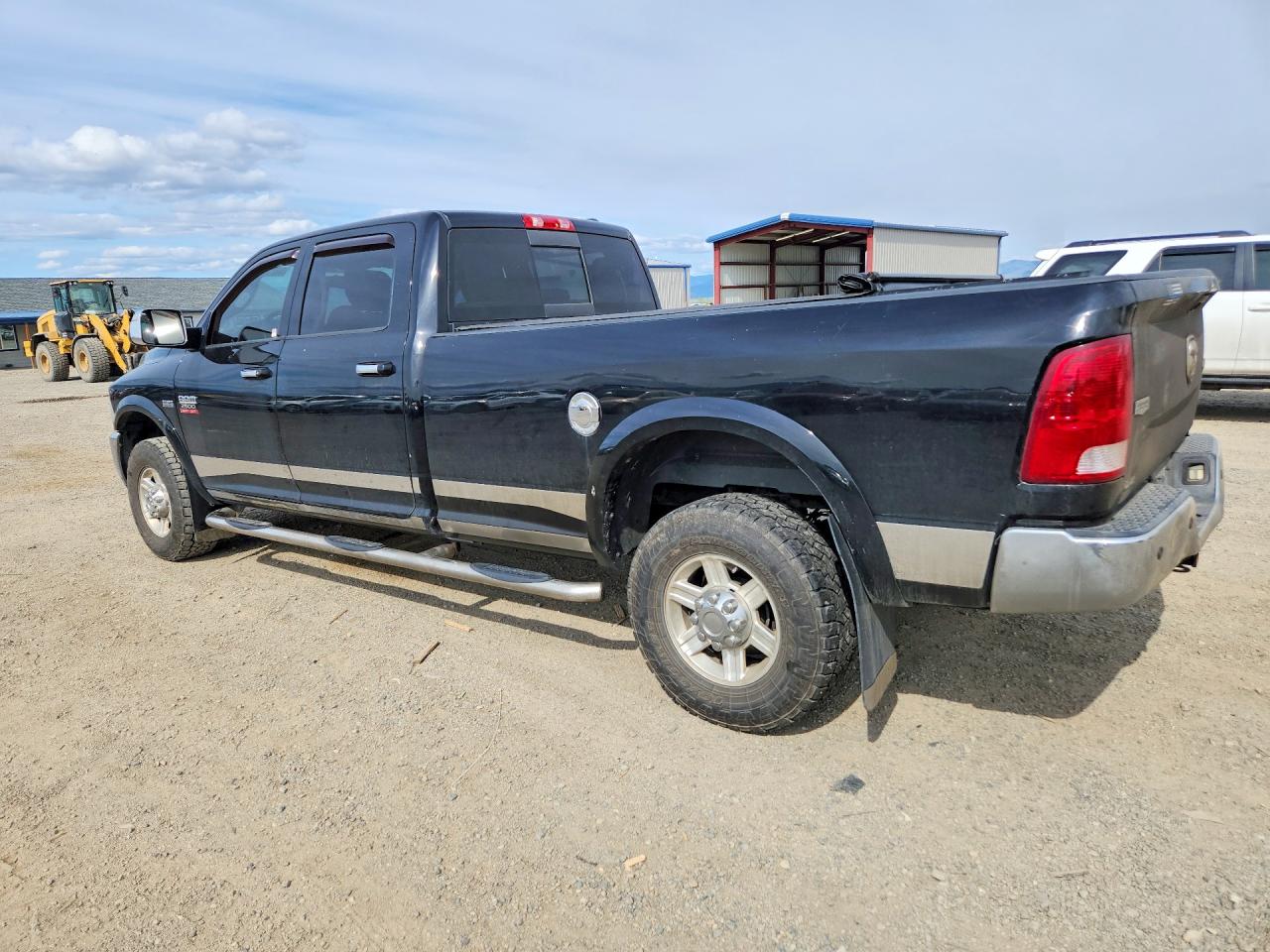 2012 Dodge Ram 2500 Laramie Black vin: 3C6TD5KT4CG336263
