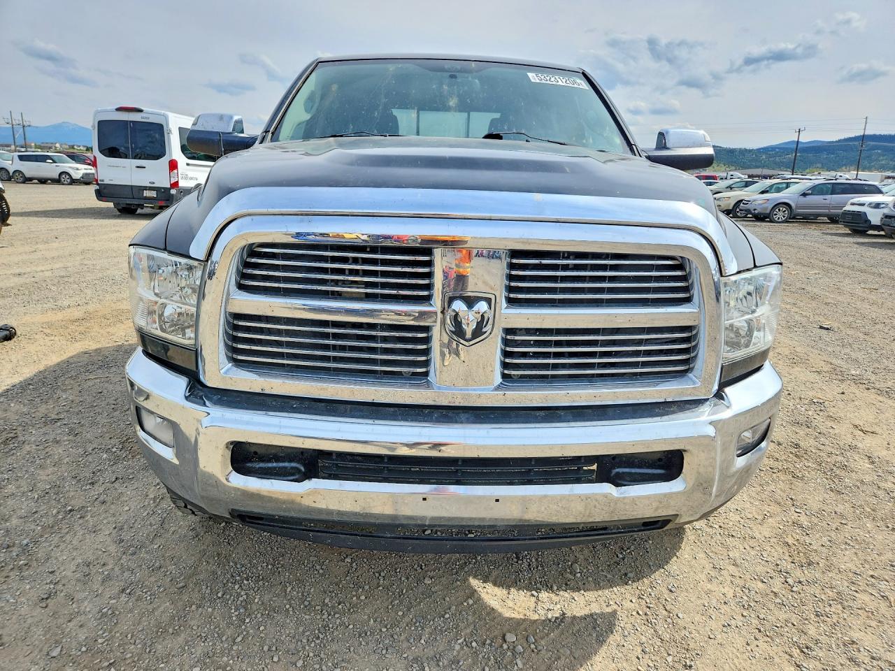 2012 Dodge Ram 2500 Laramie Black vin: 3C6TD5KT4CG336263