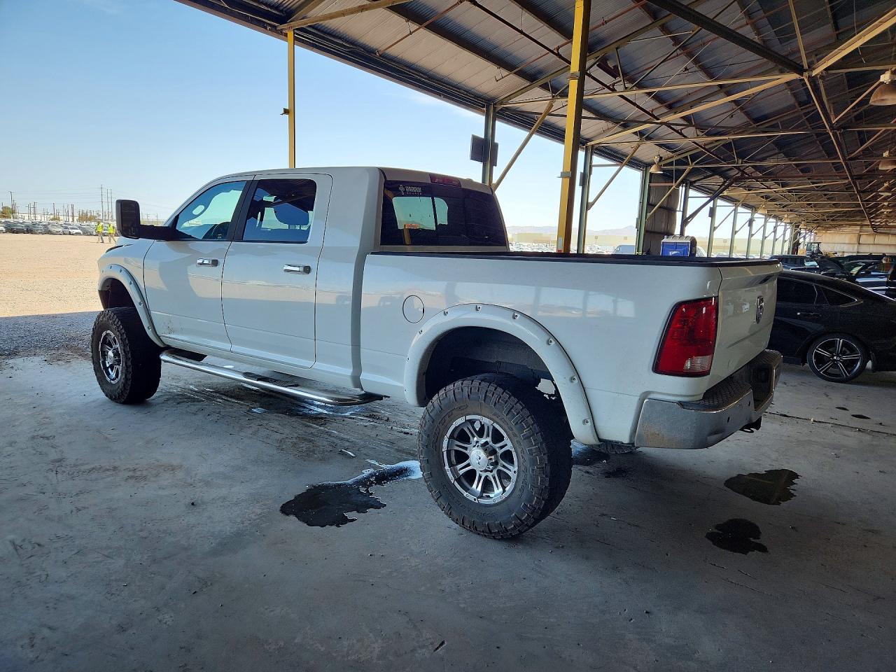 2012 Dodge Ram 2500 Slt White vin: 3C6TD5MT7CG338893