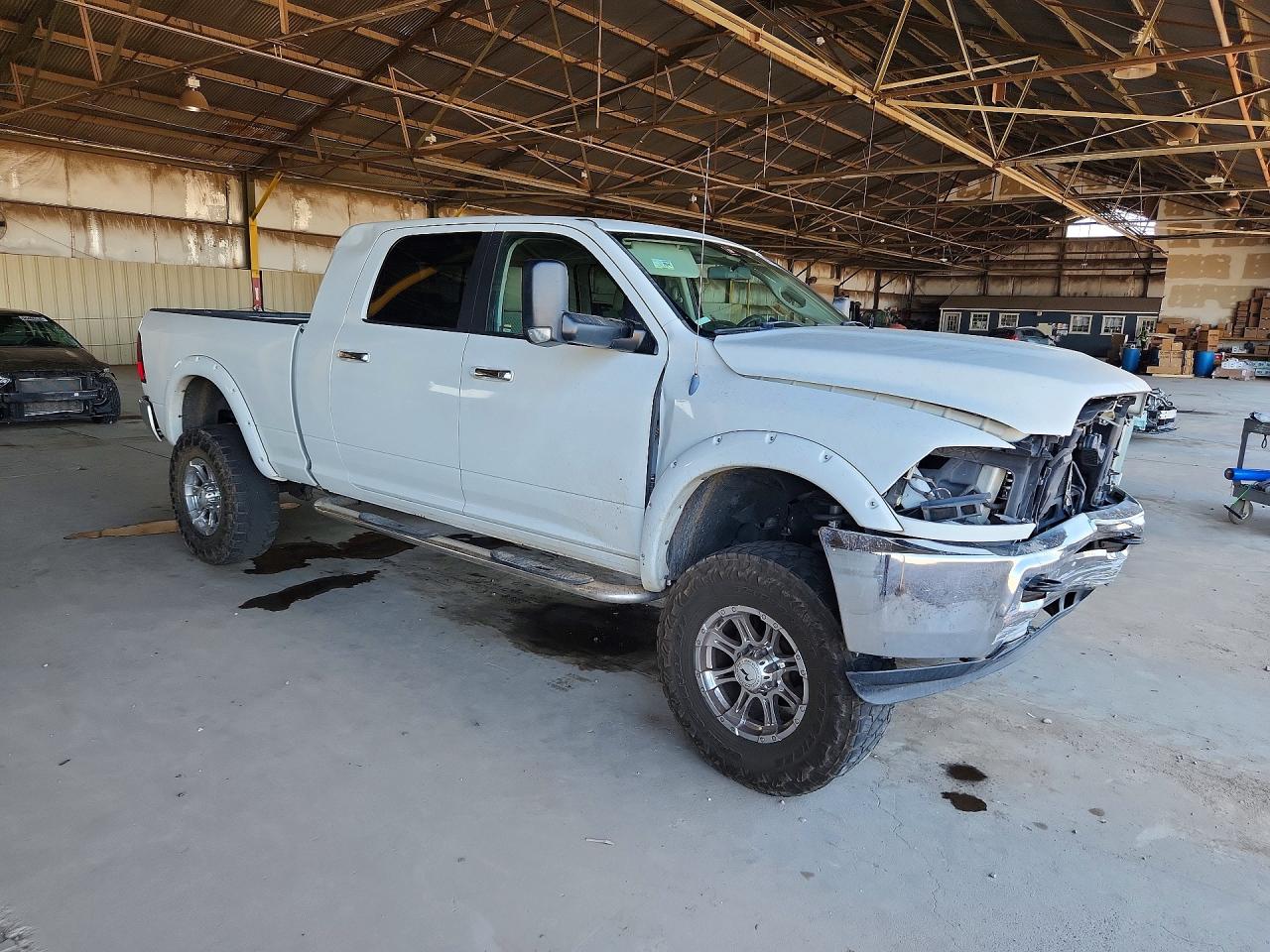 2012 Dodge Ram 2500 Slt White vin: 3C6TD5MT7CG338893