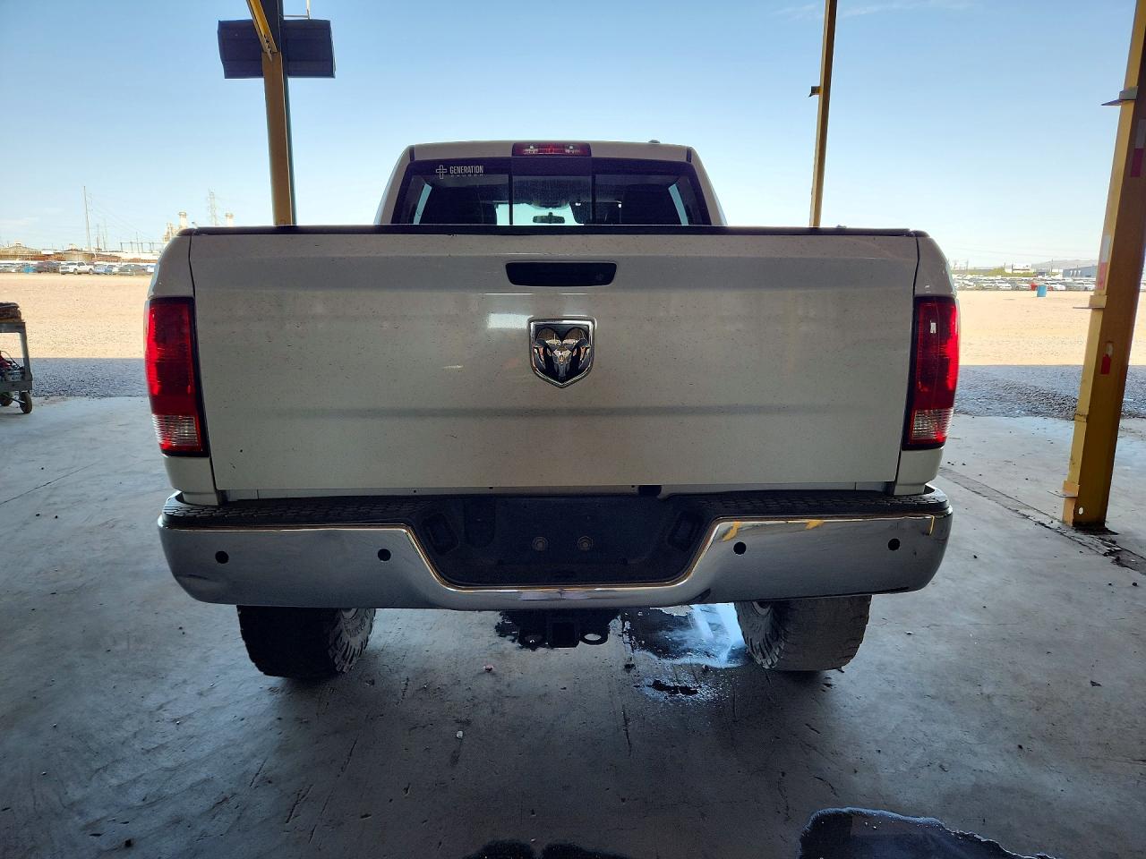 2012 Dodge Ram 2500 Slt White vin: 3C6TD5MT7CG338893