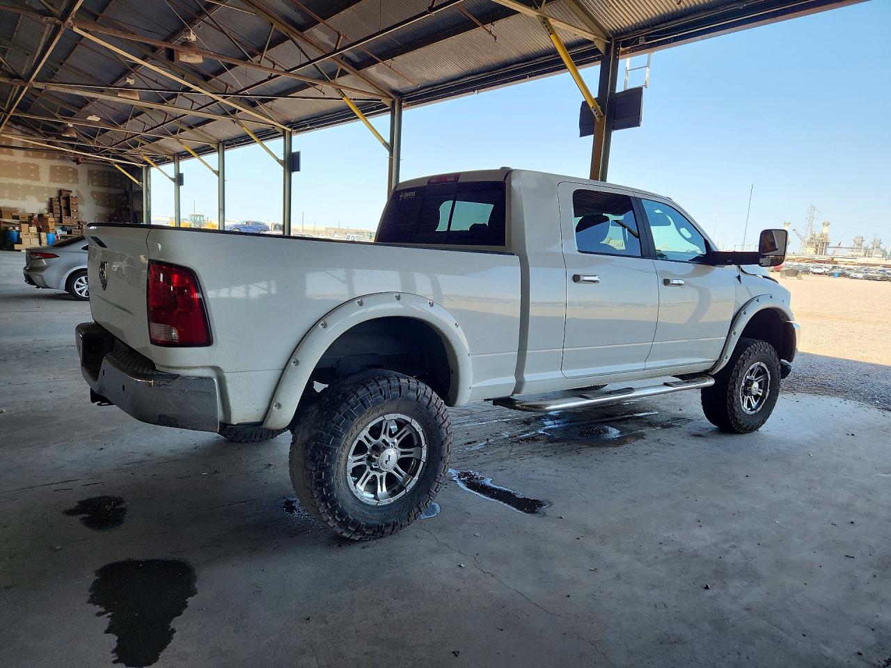 2012 Dodge Ram 2500 Slt White vin: 3C6TD5MT7CG338893