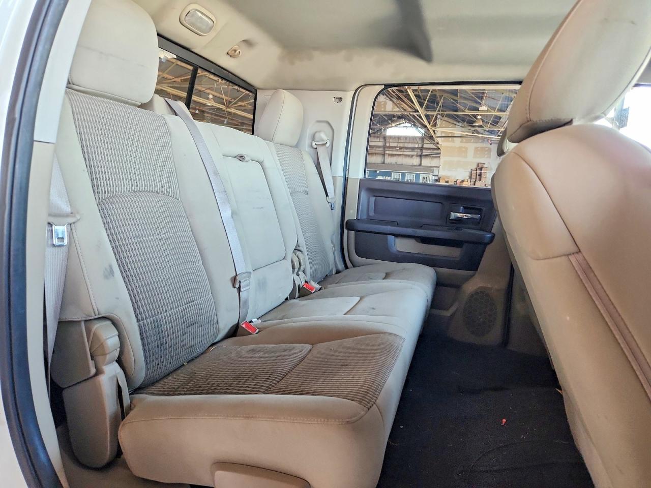 2012 Dodge Ram 2500 Slt White vin: 3C6TD5MT7CG338893