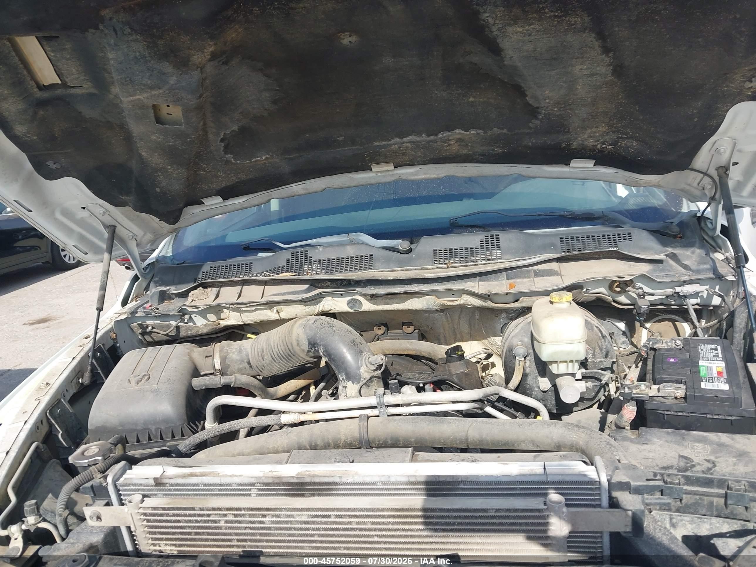 2014 Ram 2500 Tradesman White vin: 3C6TR4HT2EG257065
