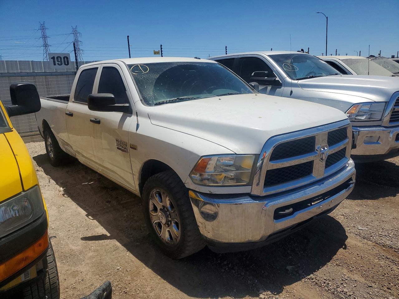 2013 Ram 2500 St White vin: 3C6TR4HT5DG546388