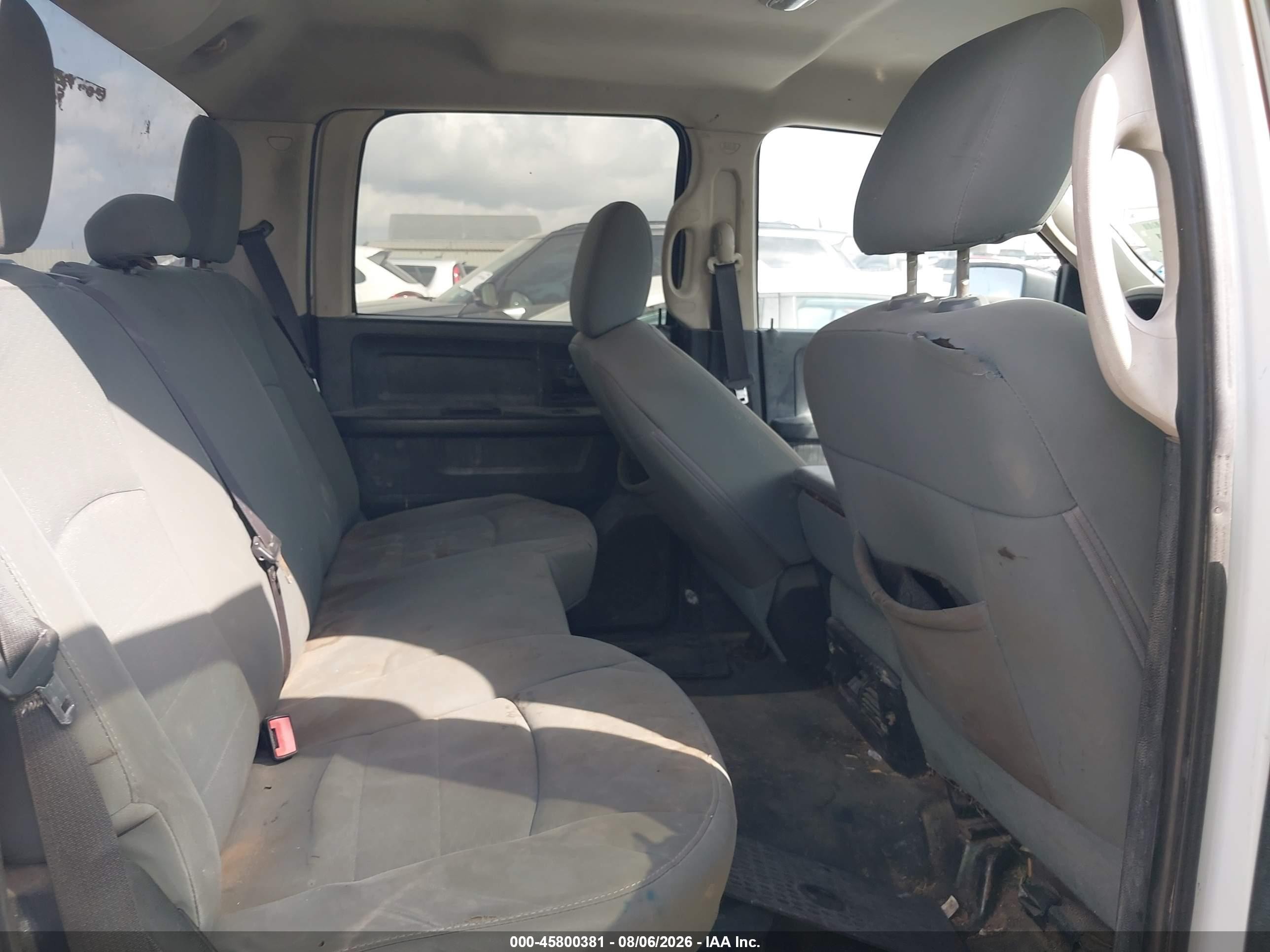 2013 Ram 2500 Tradesman White vin: 3C6TR4HT7DG537367