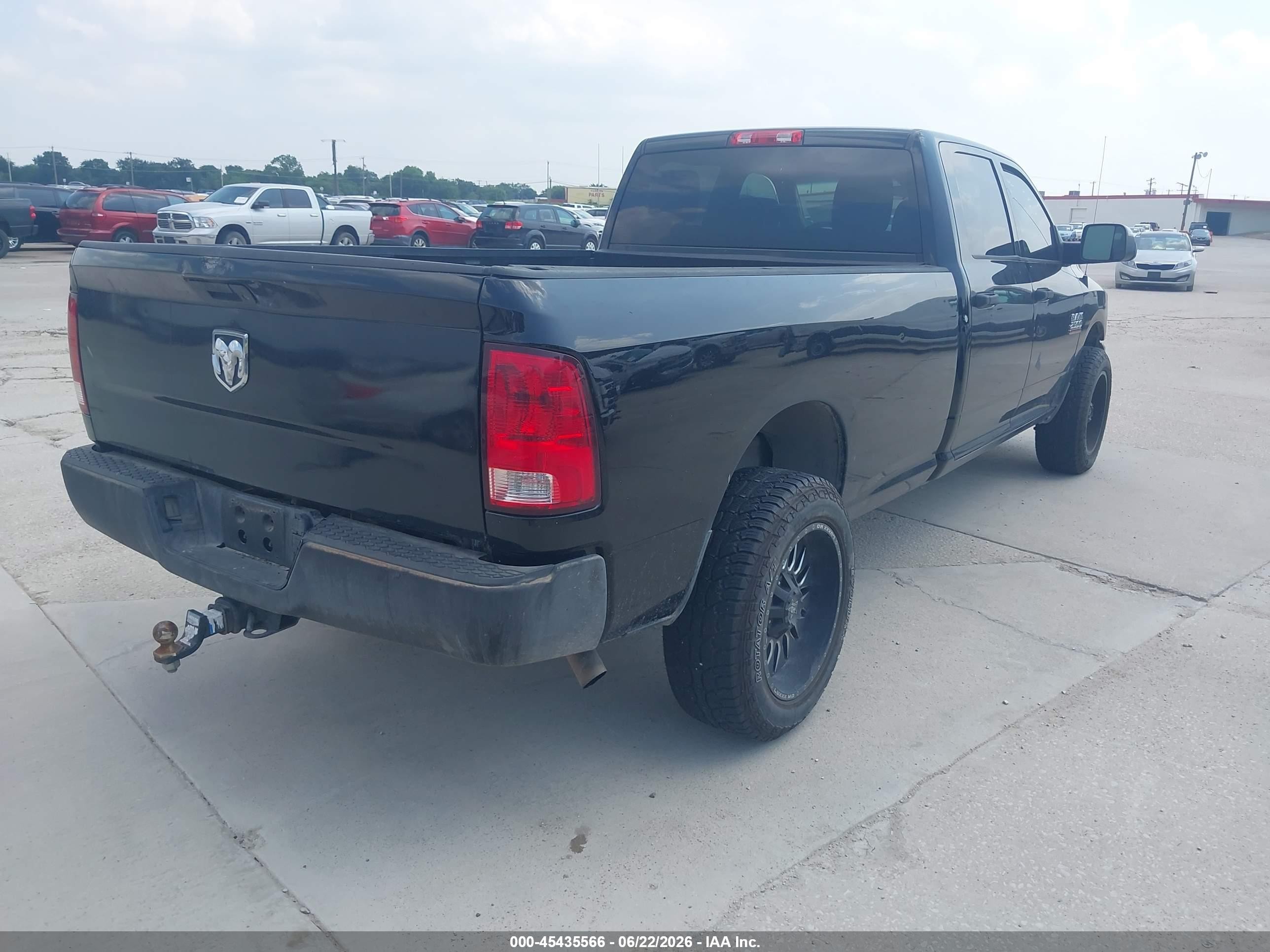 2014 Ram 2500 Tradesman Черный vin: 3C6TR4HT9EG189282