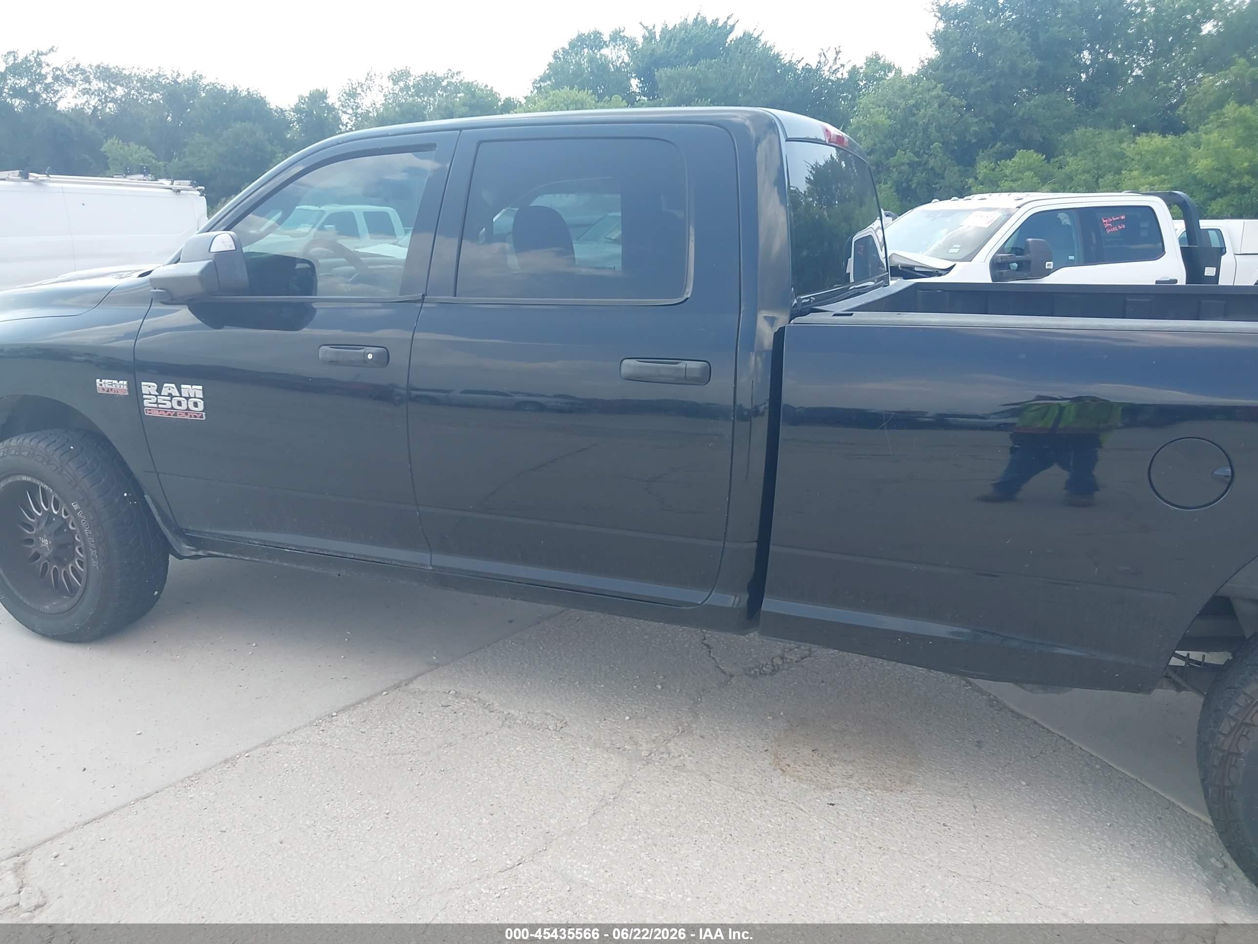 2014 Ram 2500 Tradesman Черный vin: 3C6TR4HT9EG189282