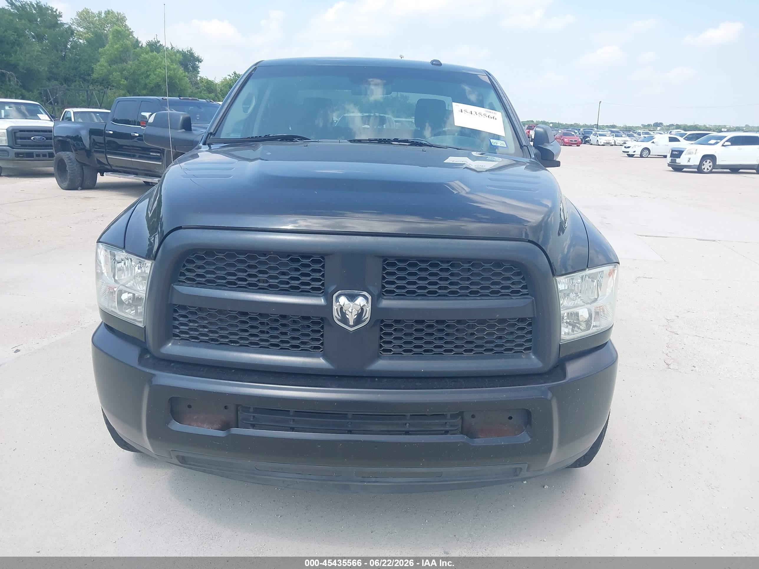 2014 Ram 2500 Tradesman Черный vin: 3C6TR4HT9EG189282