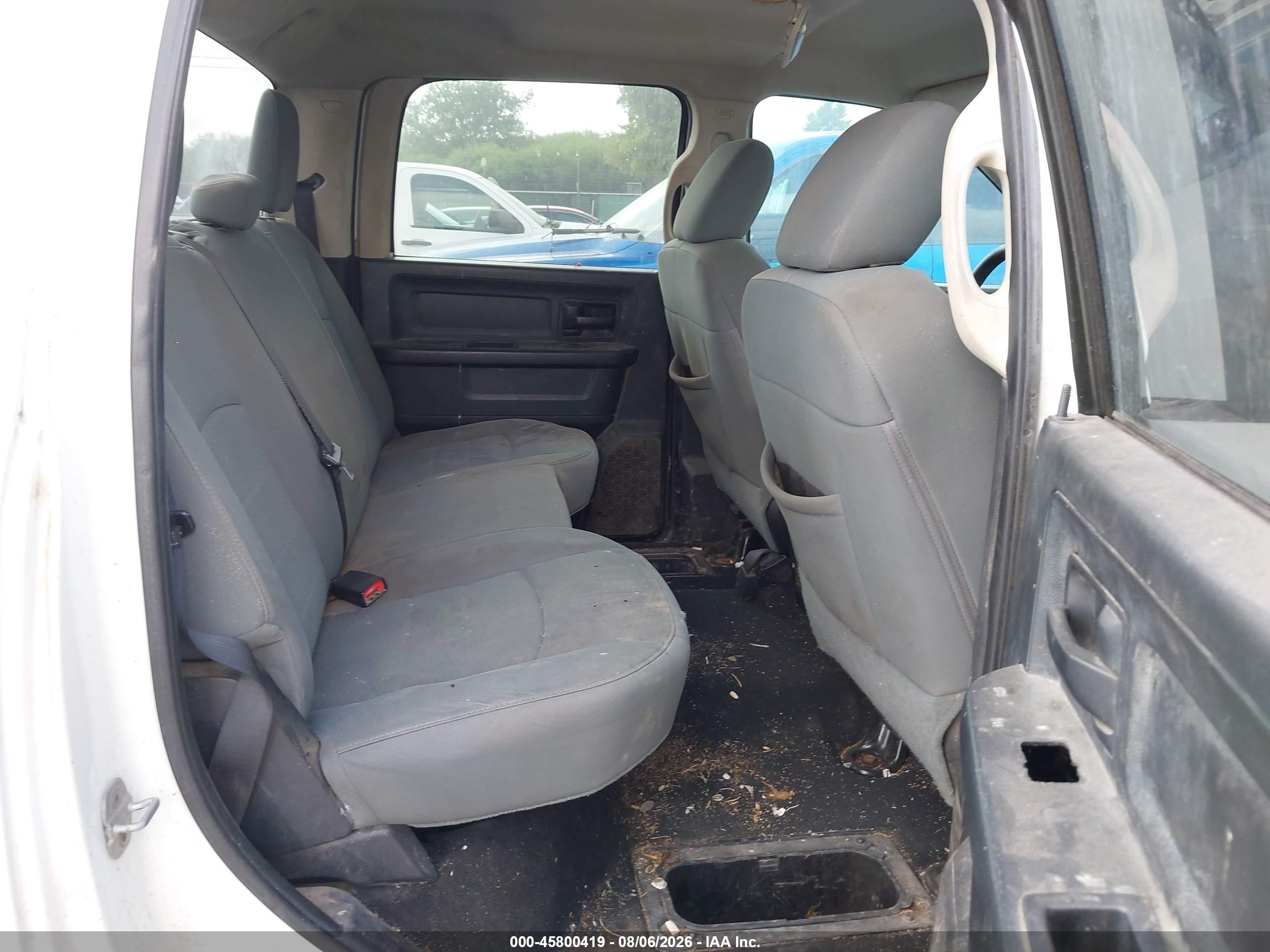 2013 Ram 2500 Tradesman White vin: 3C6TR4HTXDG518652