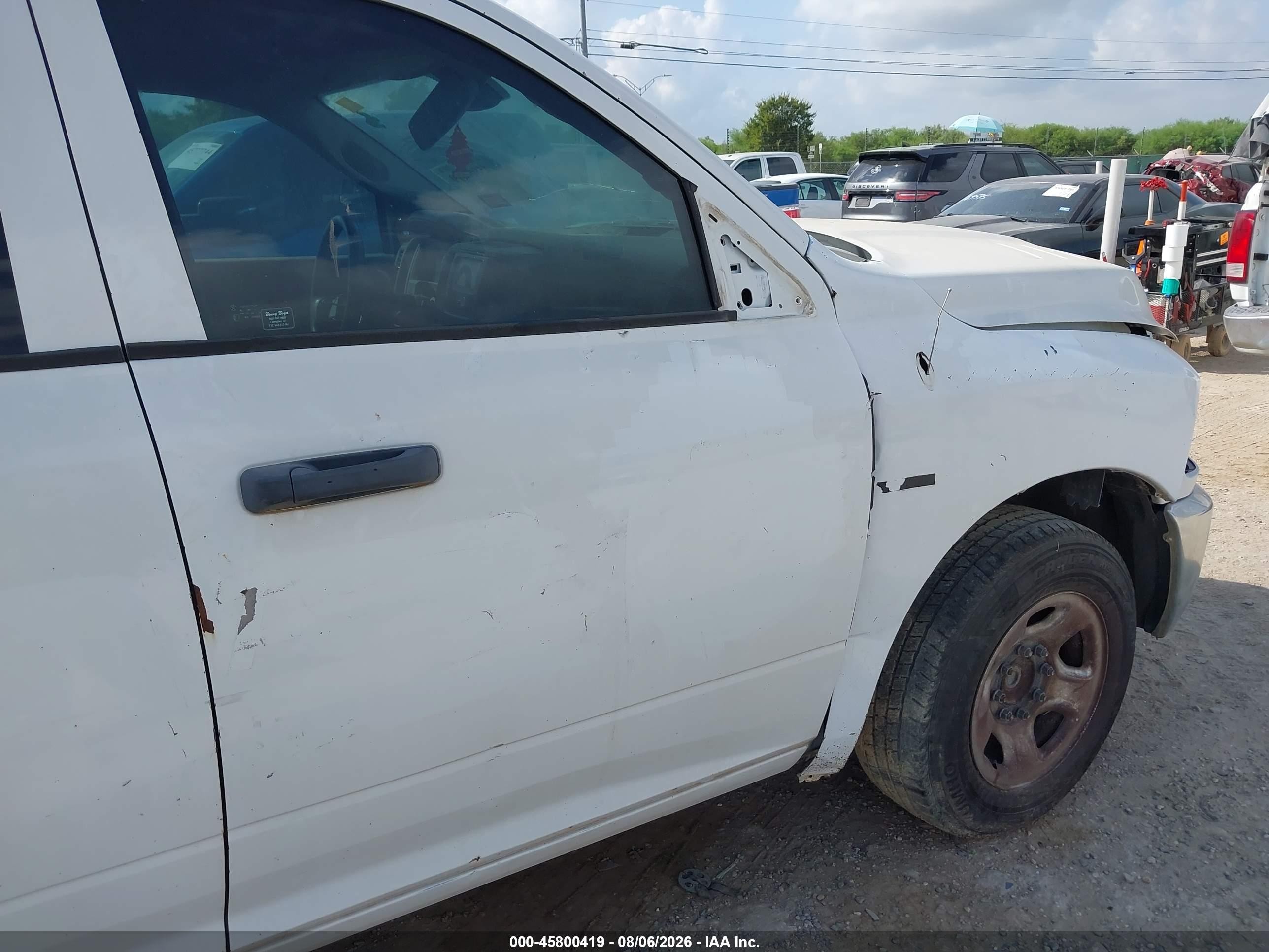 2013 Ram 2500 Tradesman White vin: 3C6TR4HTXDG518652