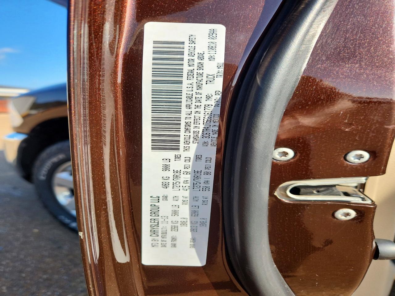 2014 Ram 2500 Slt Brown vin: 3C6TR4JT5EG161778