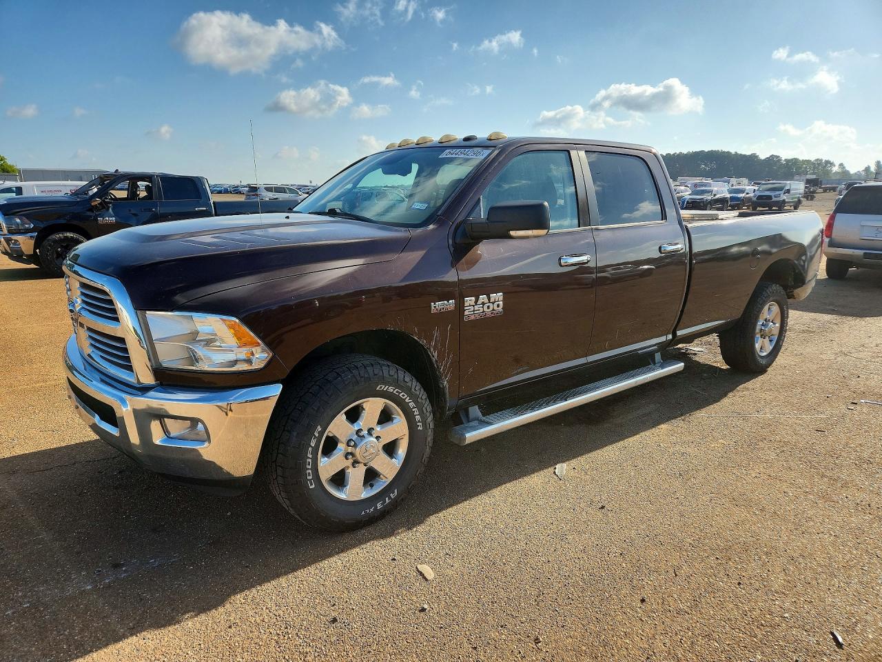 2014 Ram 2500 Slt Brown vin: 3C6TR4JT5EG161778