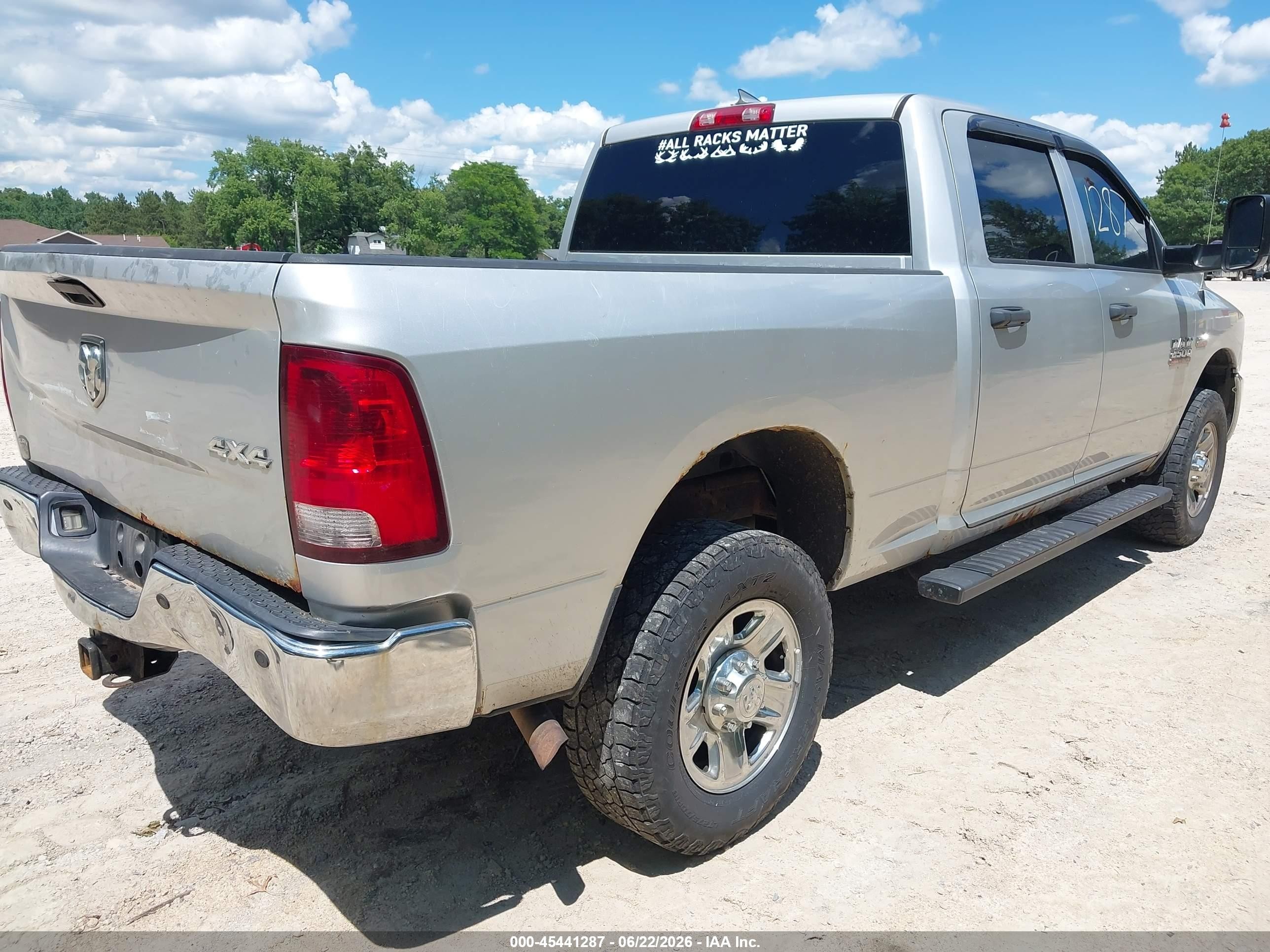 2014 Ram 2500 Tradesman Silver vin: 3C6TR5CT0EG164638