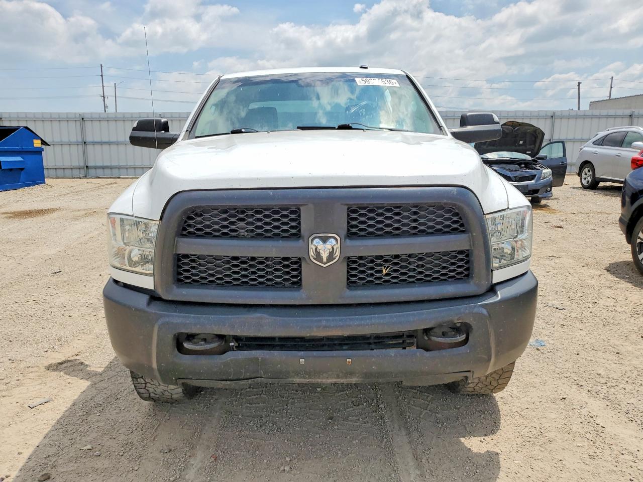 2014 Ram 2500 St White vin: 3C6TR5CT0EG328518